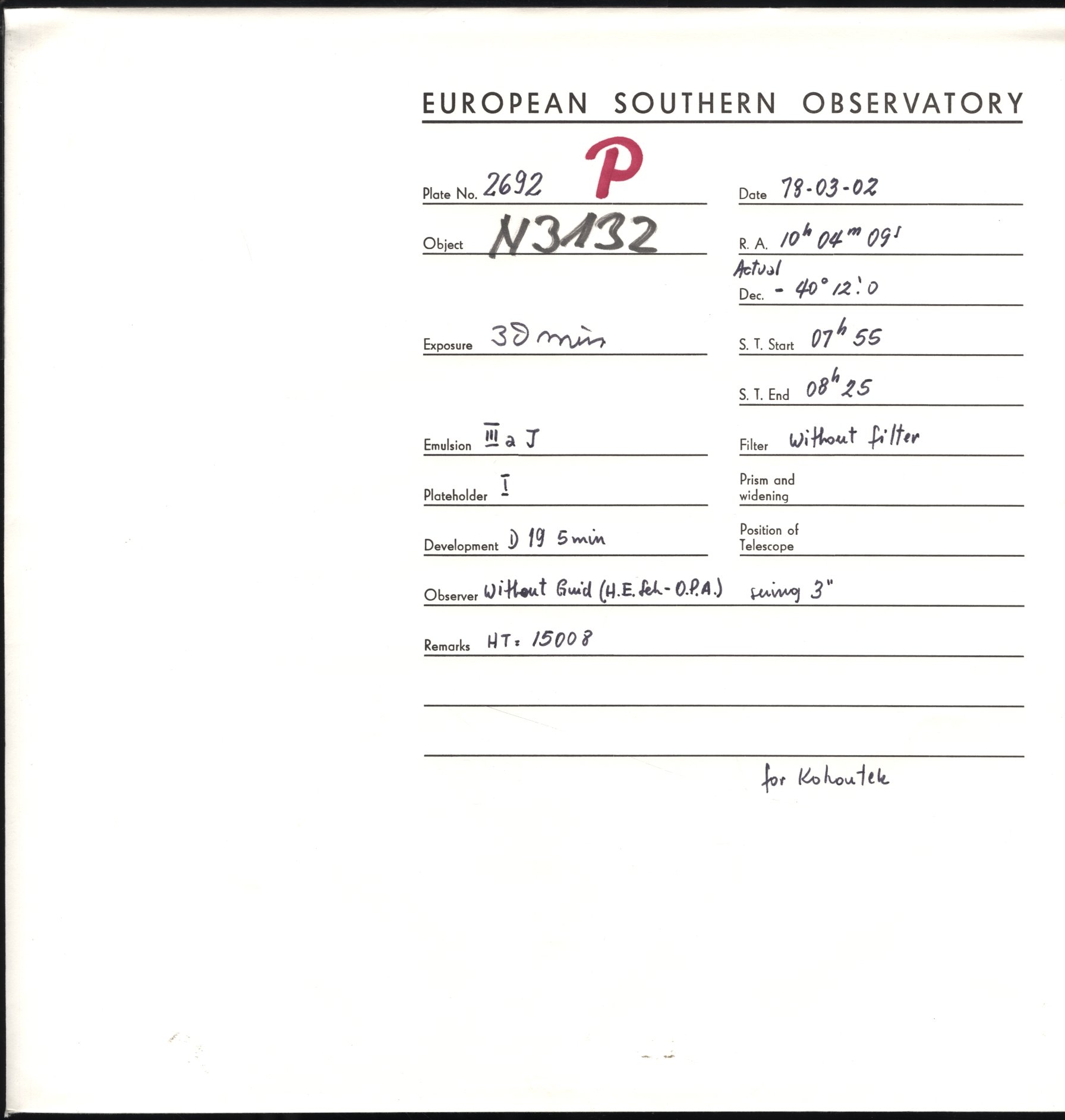 Plattenhuelle ES02692