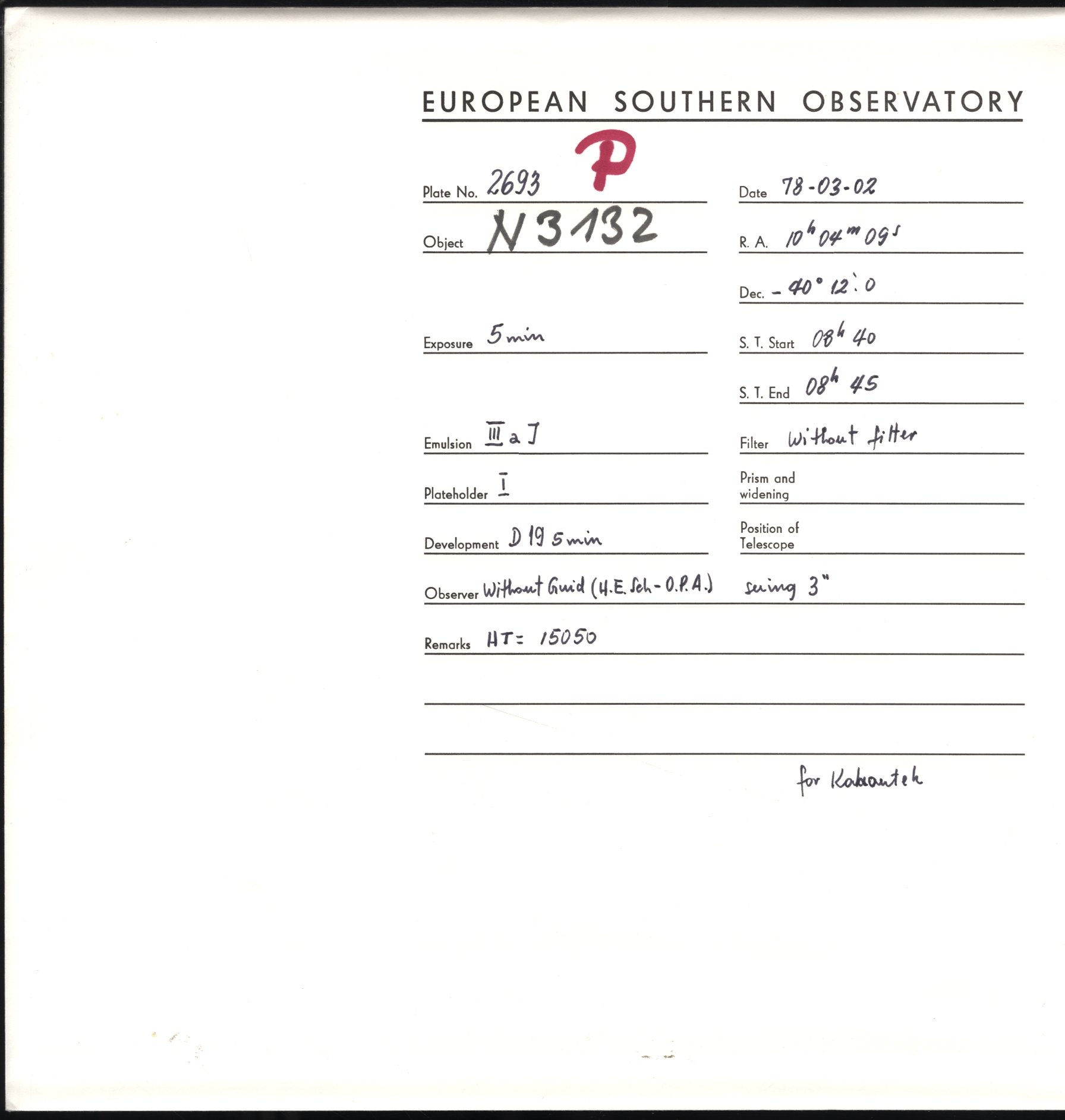 Plattenhuelle ES02693
