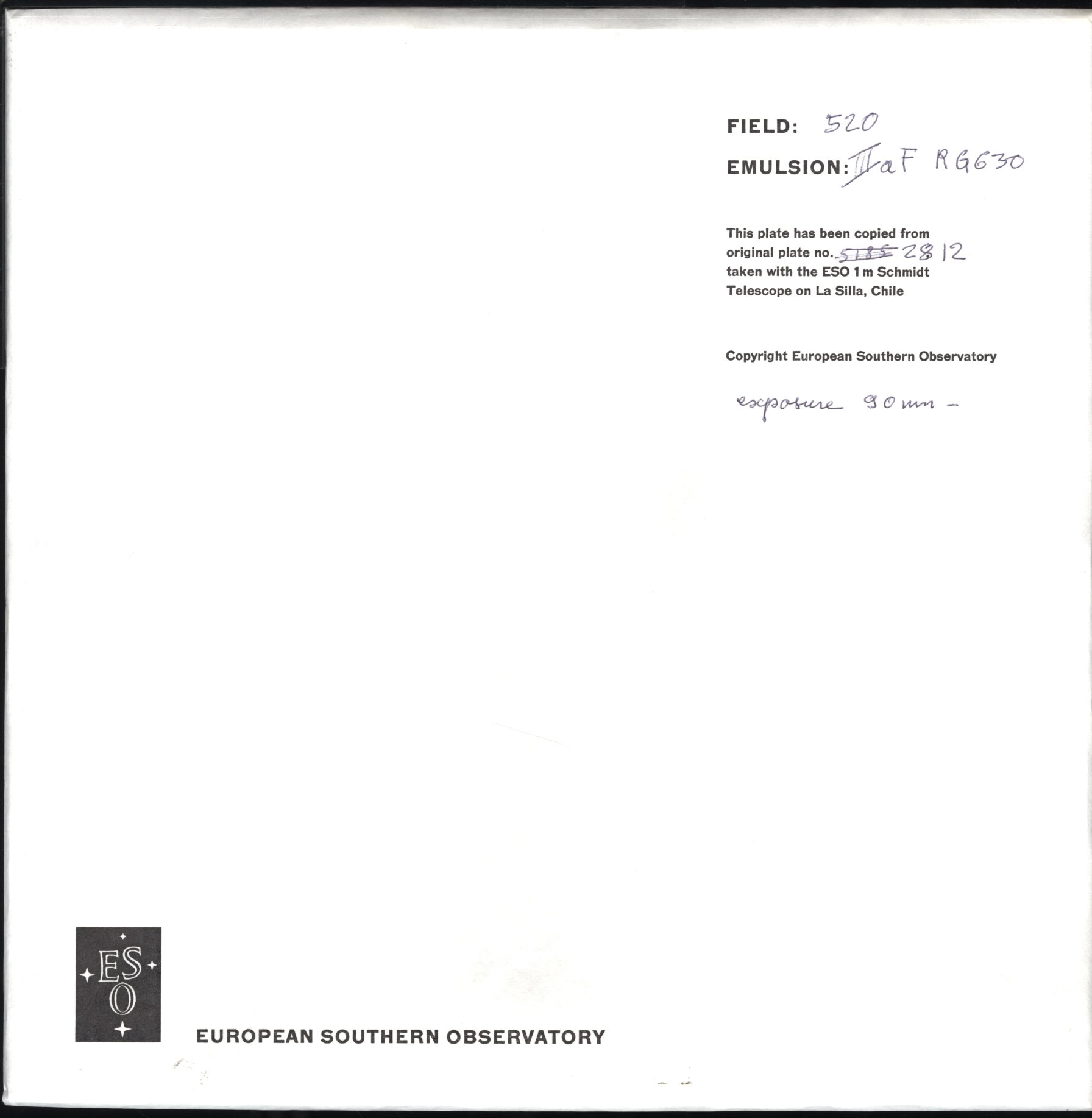 Plattenhuelle ES02812