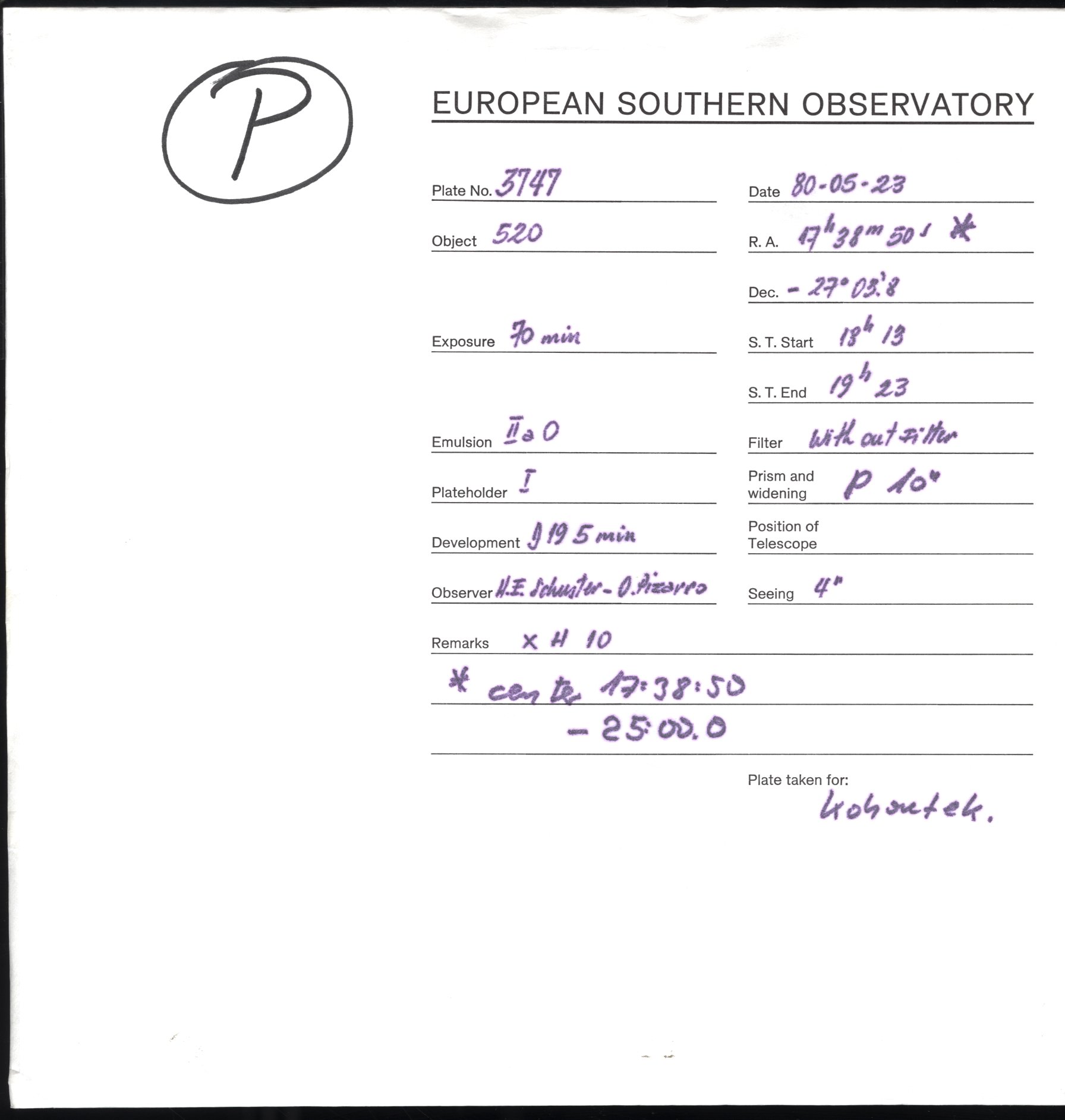 Plattenhuelle ES03747