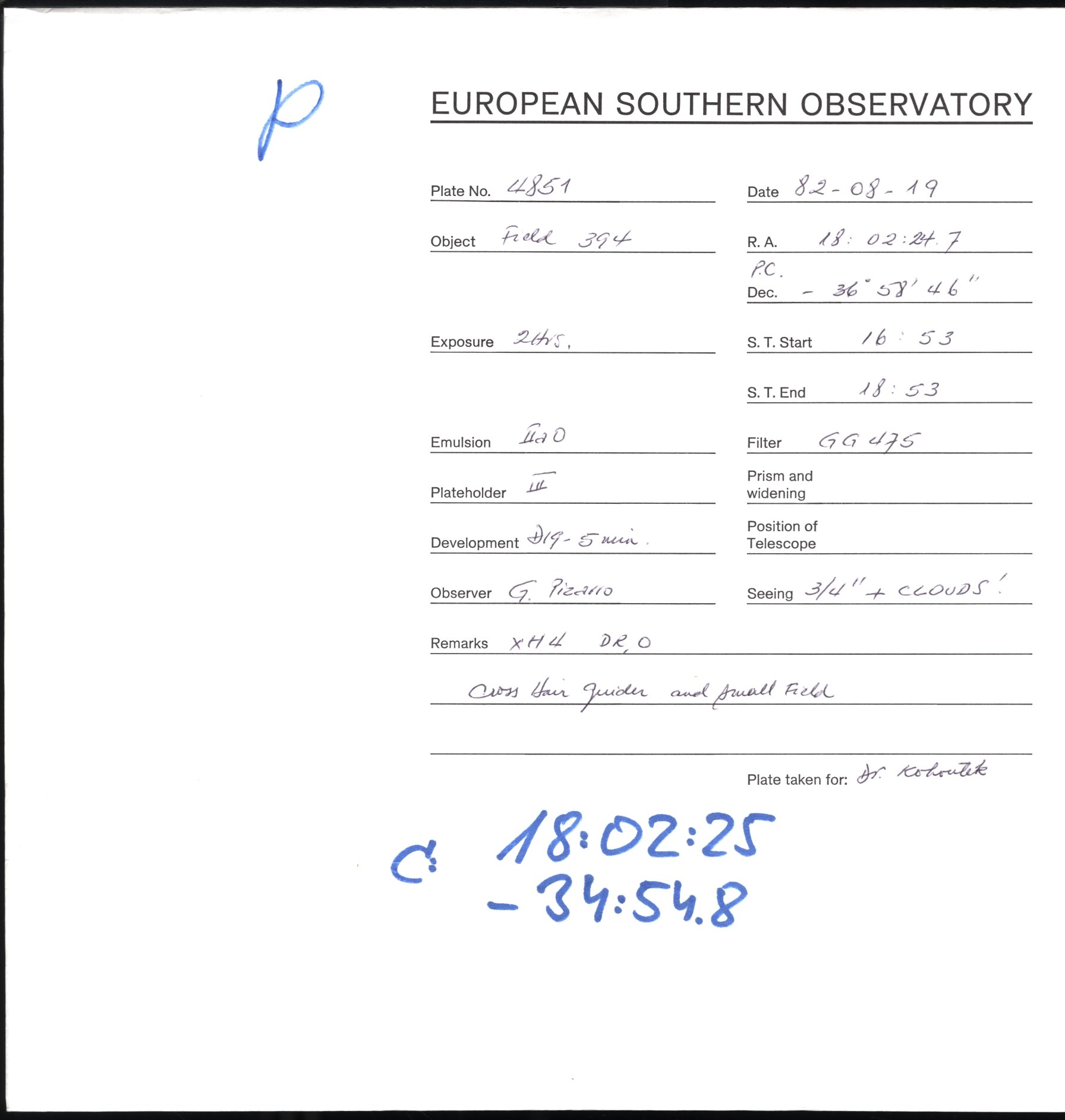 Plattenhuelle ES04851