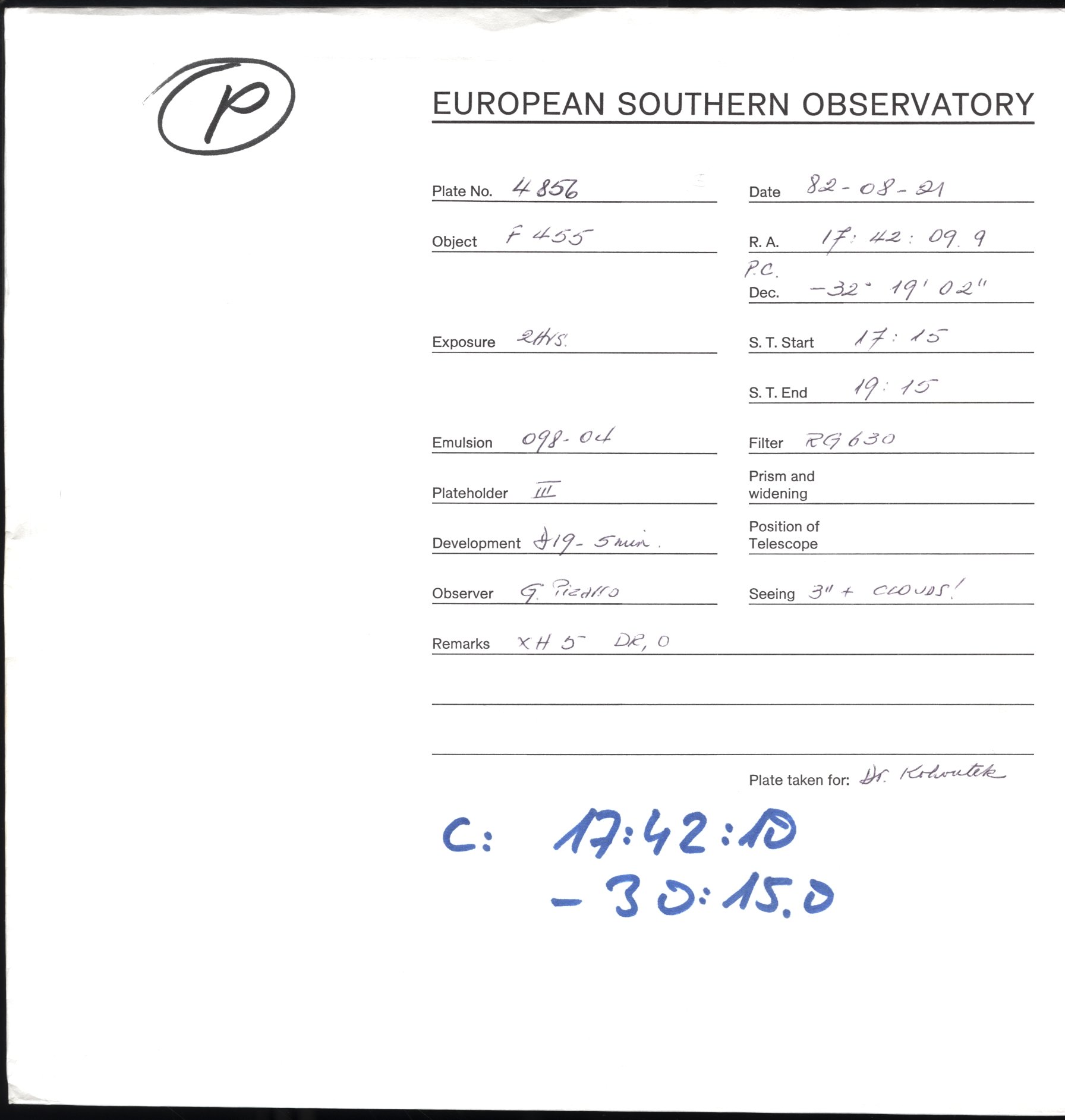 Plattenhuelle ES04856