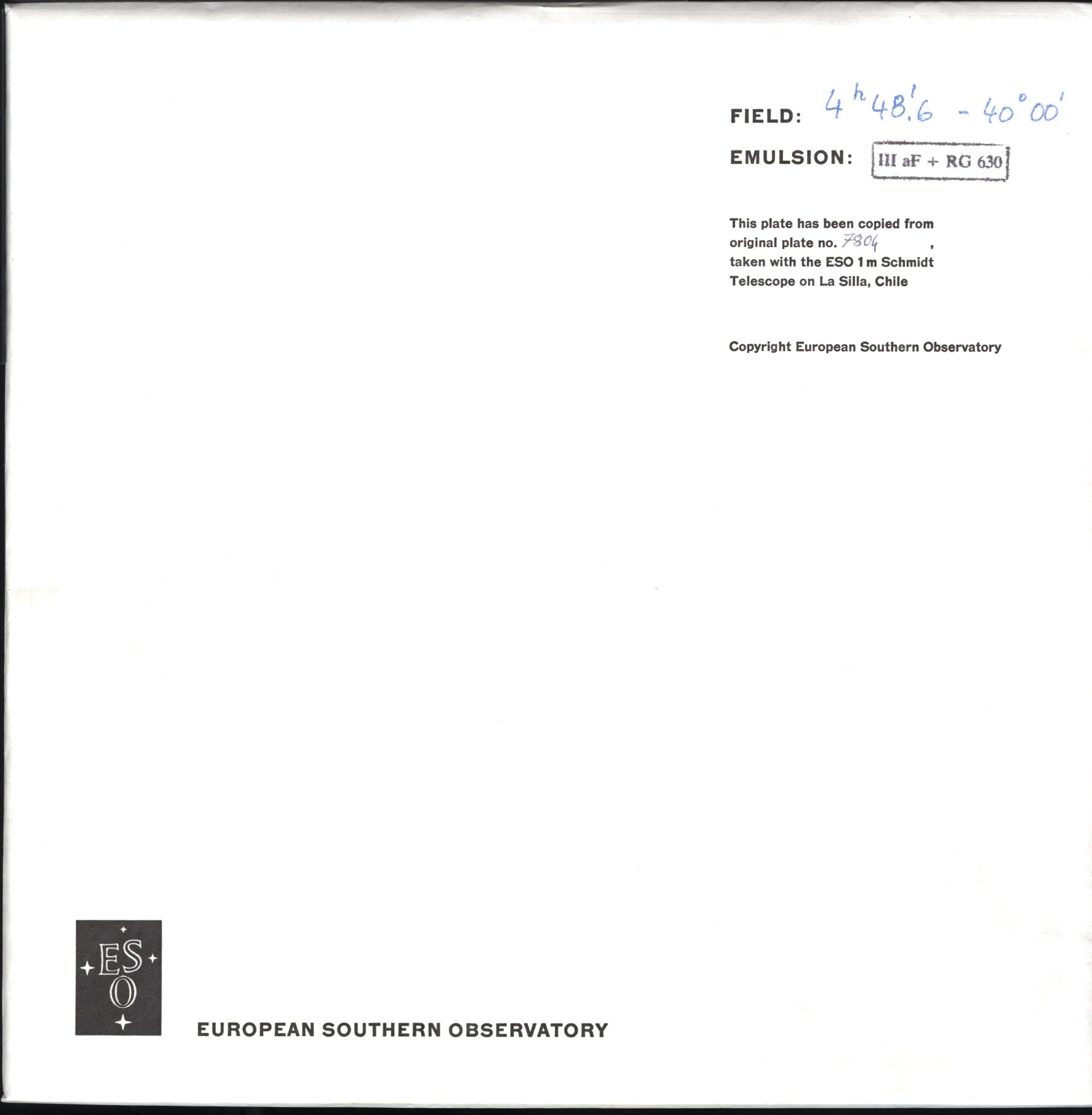 Plattenhuelle ES07804