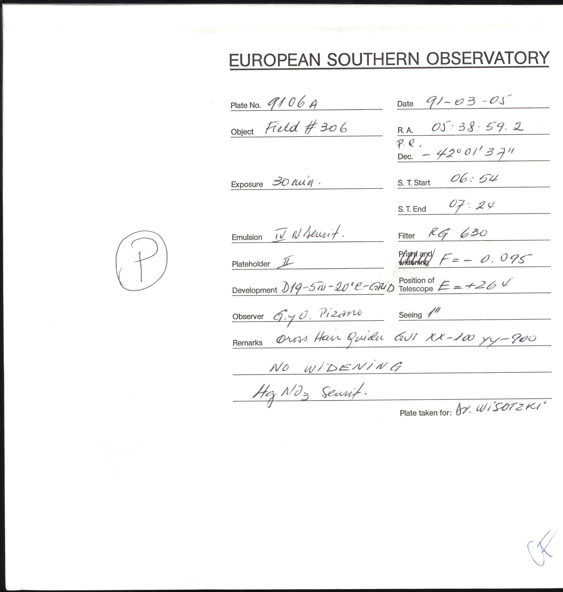 Plattenhuelle ES09106a