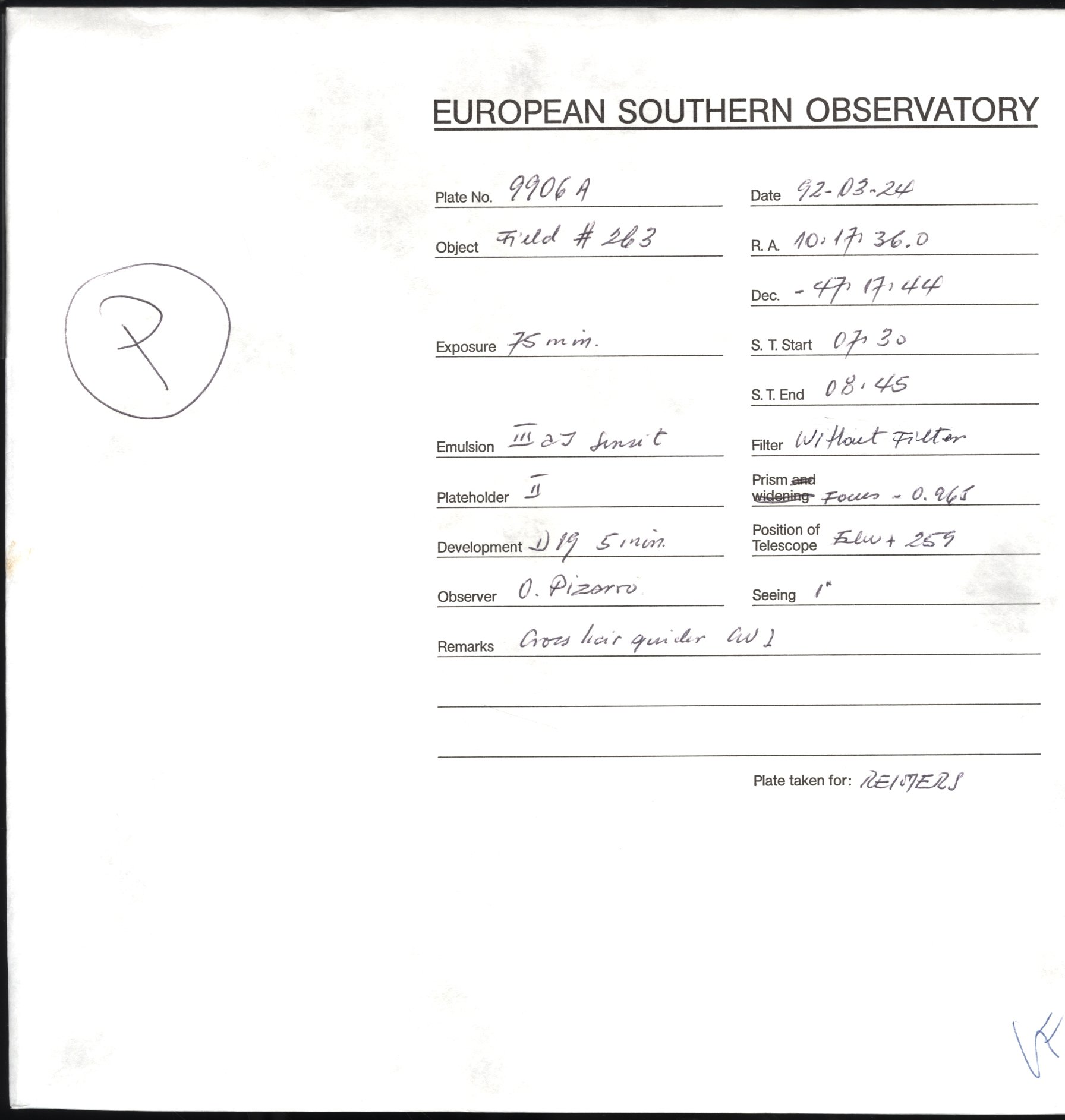 Plattenhuelle ES09906a