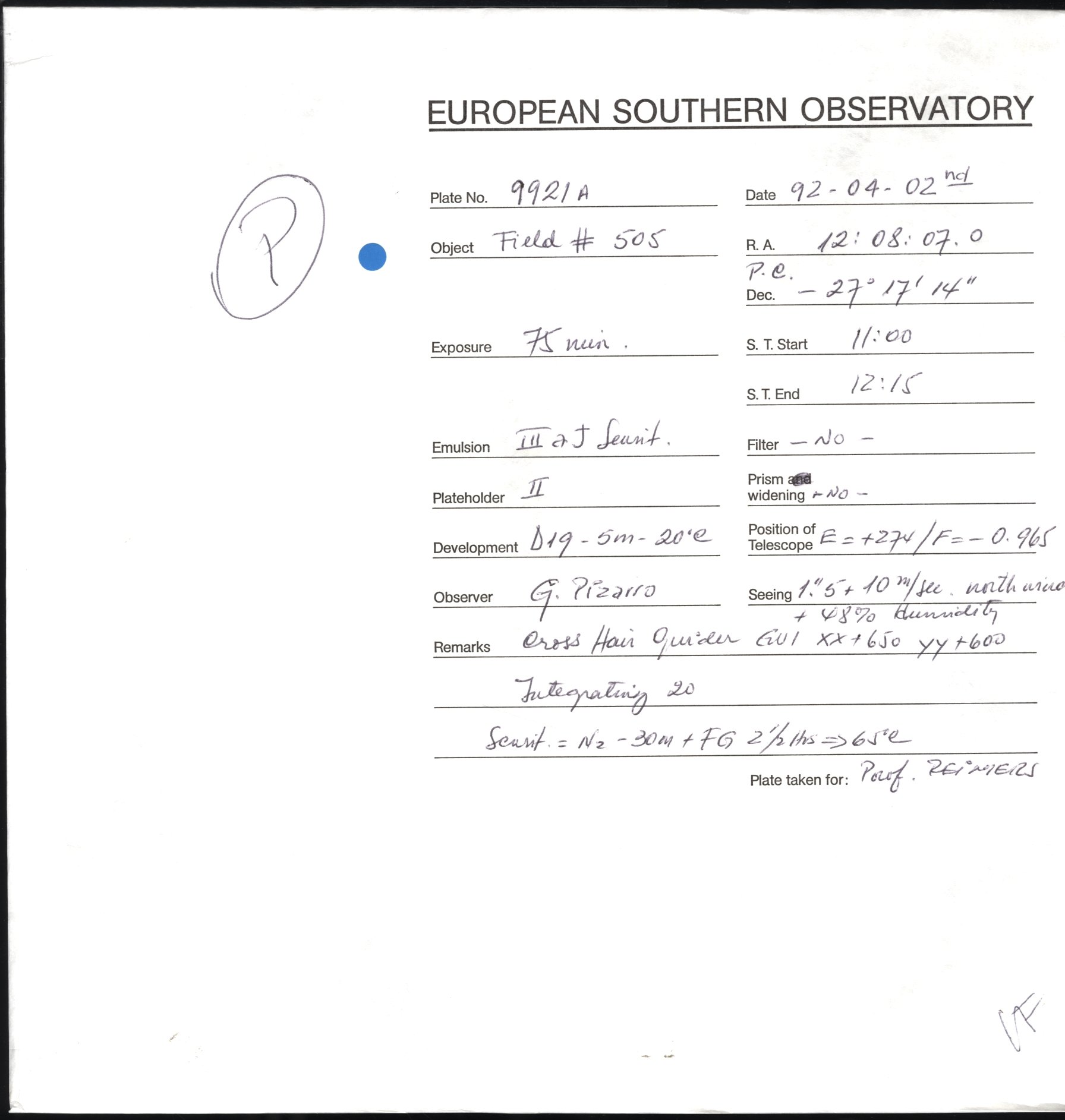 Plattenhuelle ES09921a