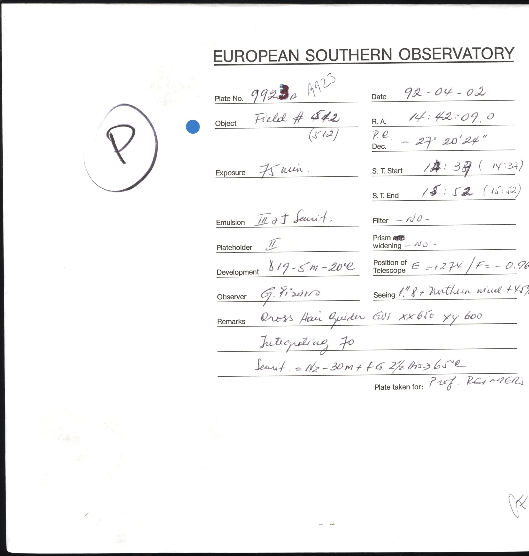 Plattenhuelle ES09923a
