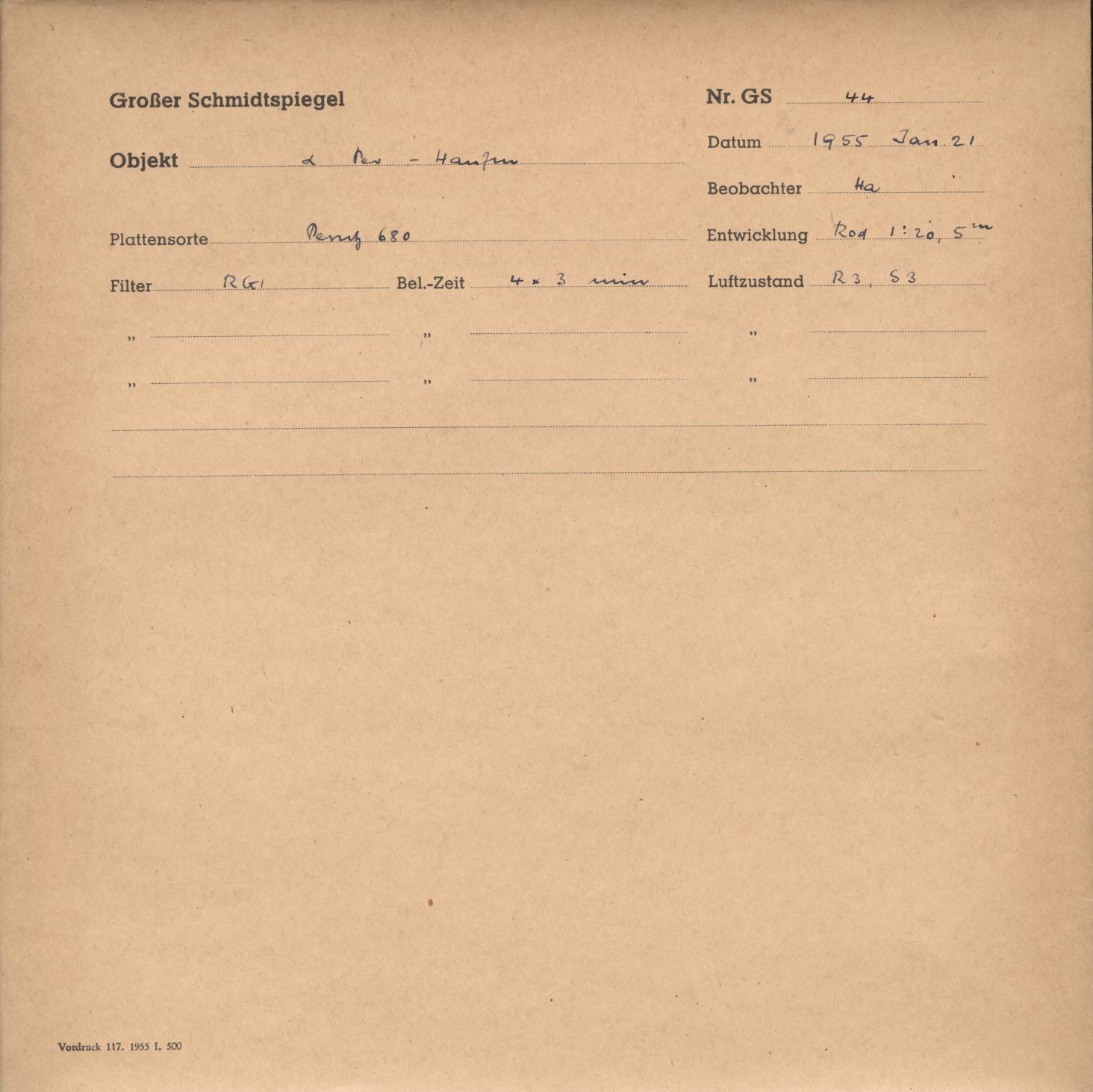 Plattenhuelle GS00044