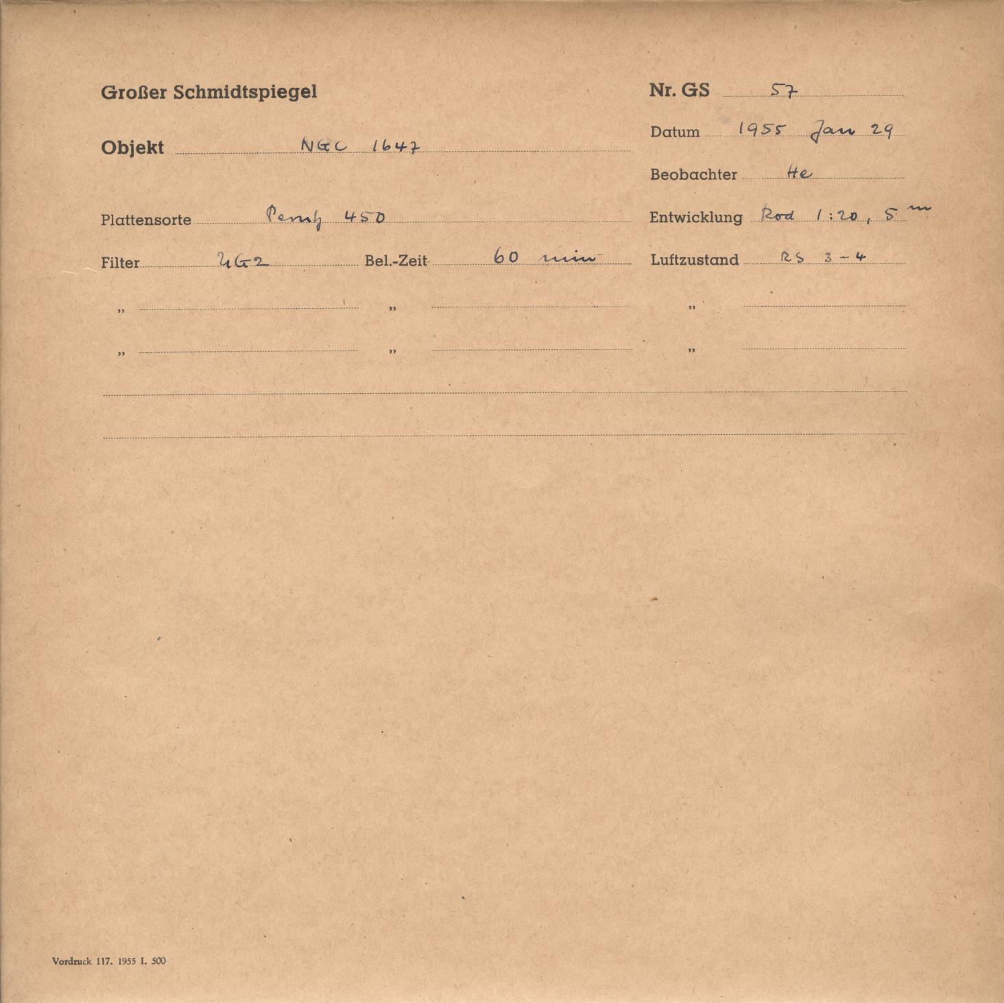 Plattenhuelle GS00057