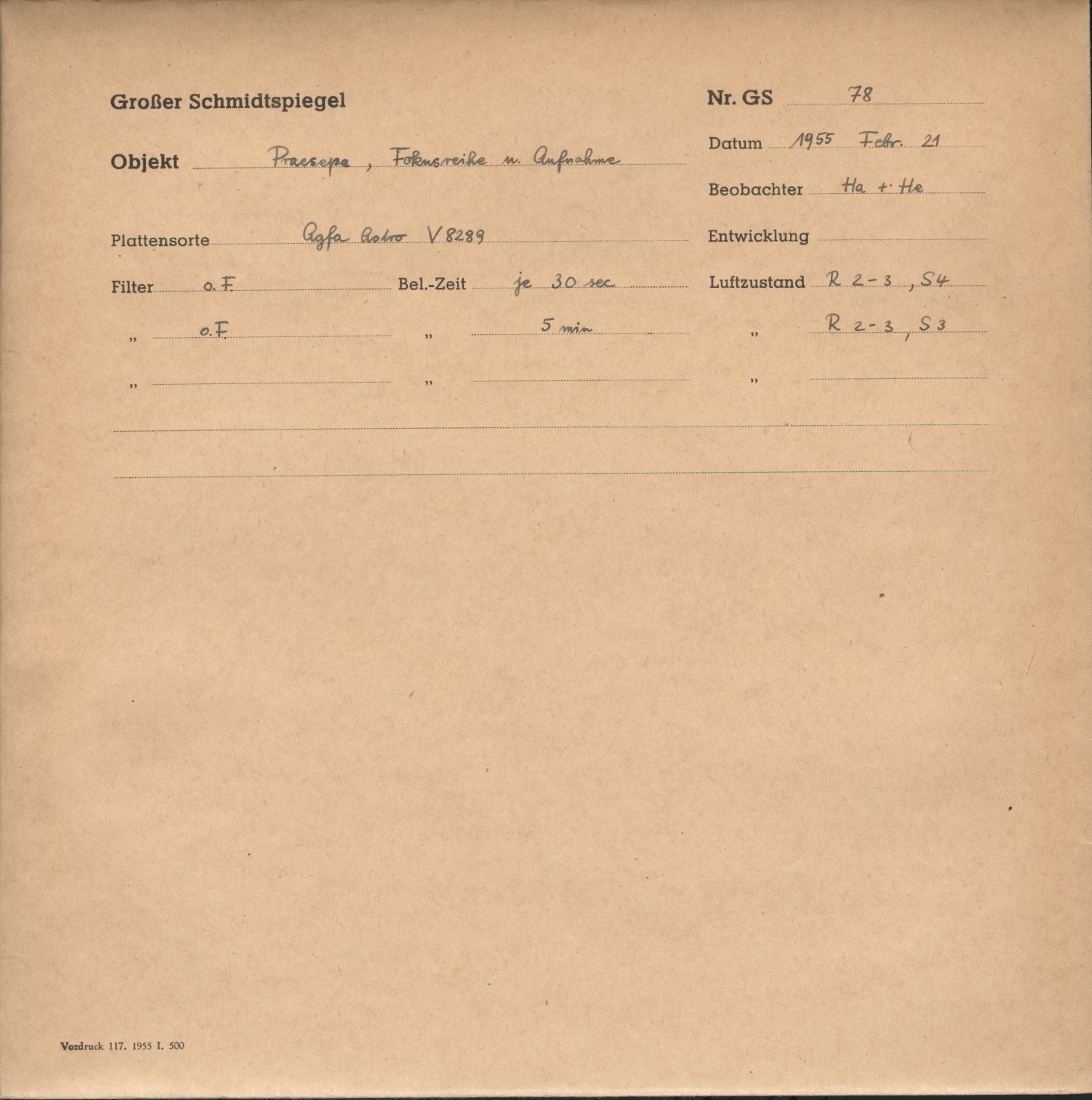 Plattenhuelle GS00078