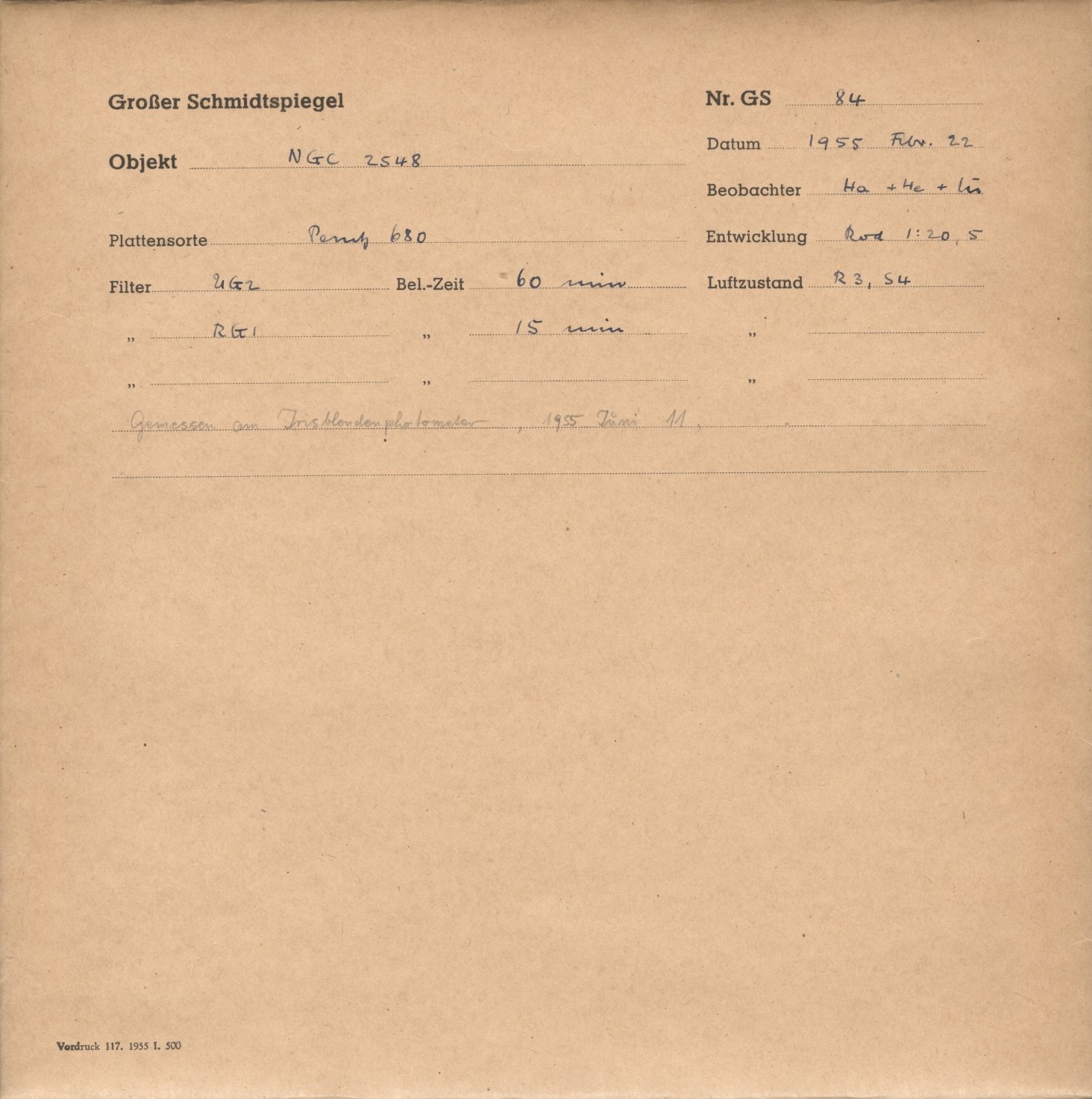 Plattenhuelle GS00084