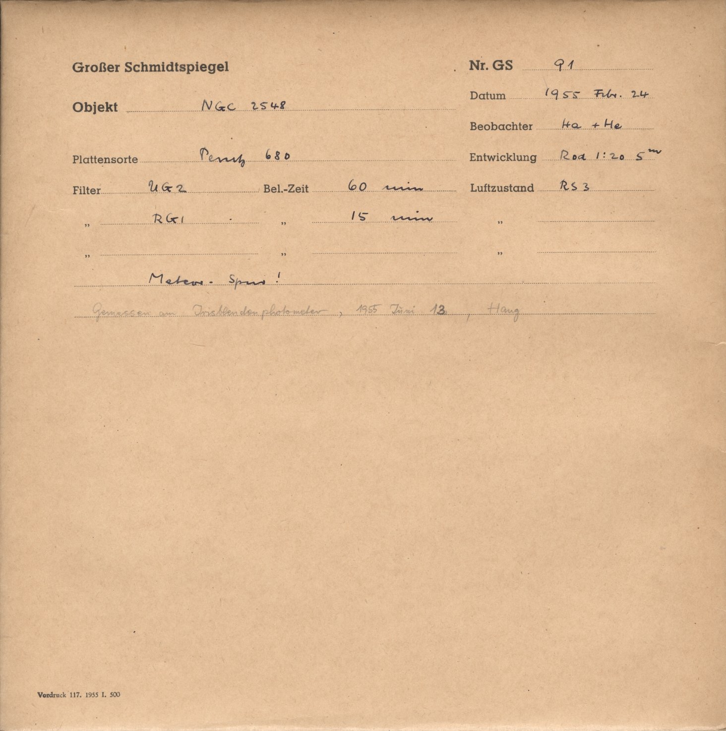 Plattenhuelle GS00091