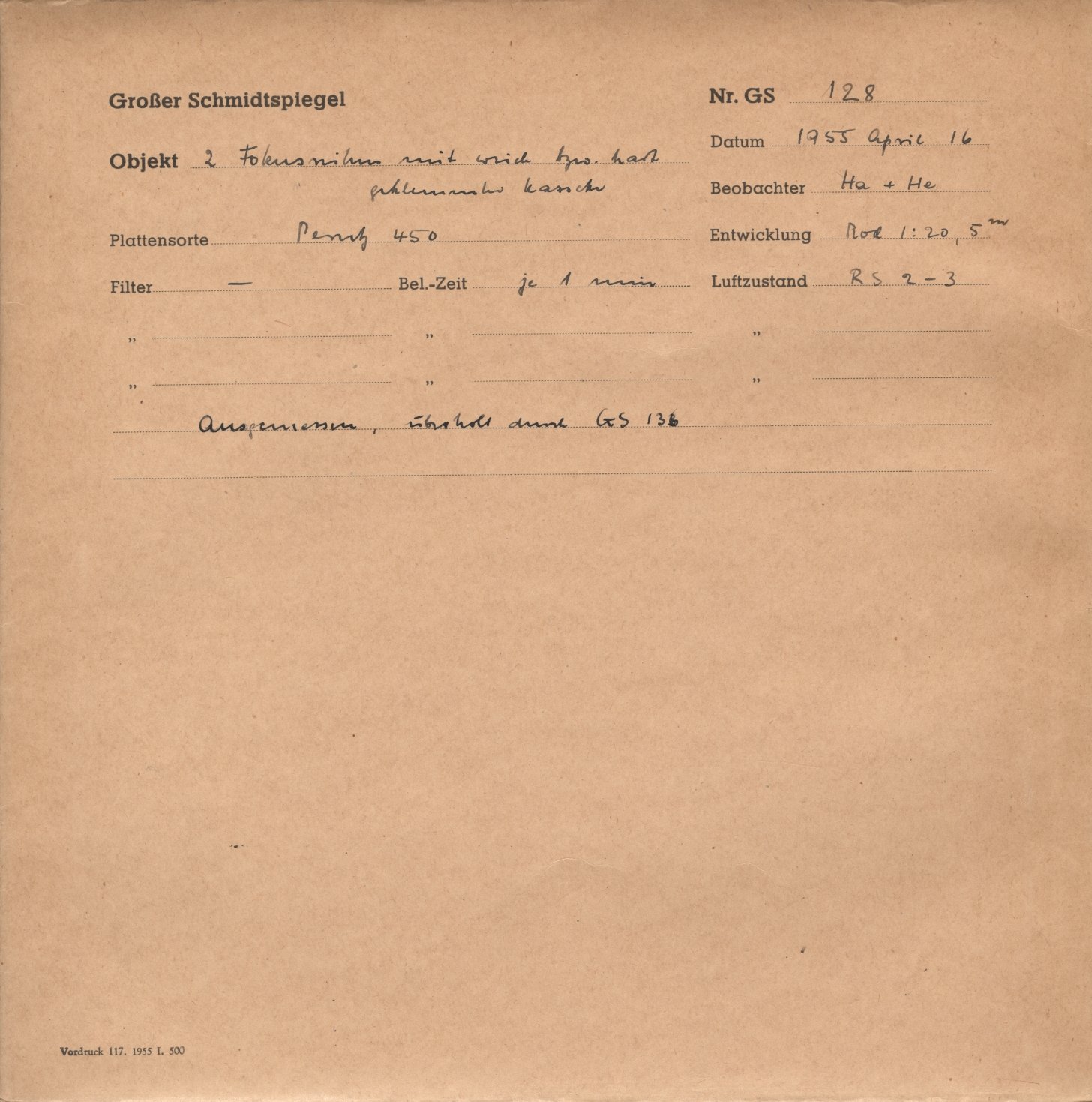 Plattenhuelle GS00128