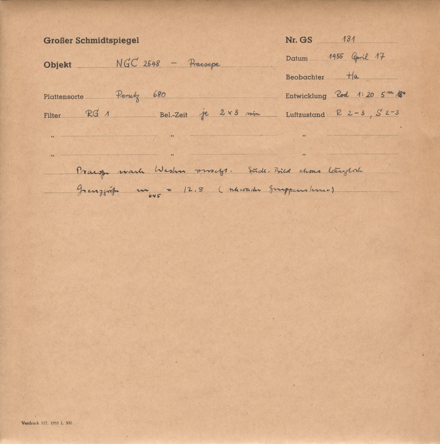 Plattenhuelle GS00131