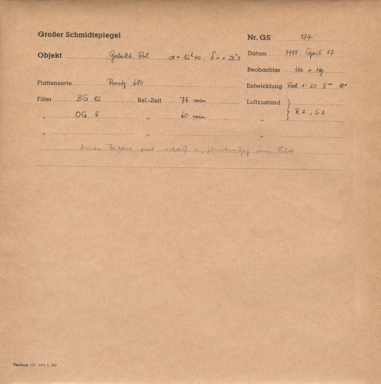 Plattenhuelle GS00134