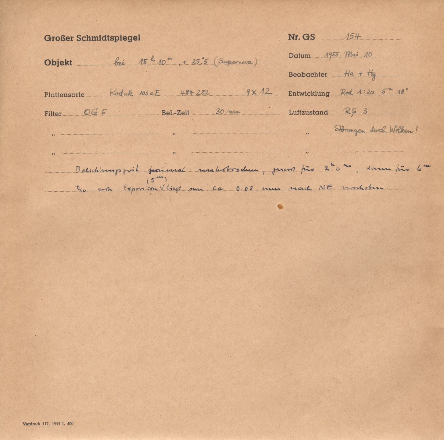 Plattenhuelle GS00154
