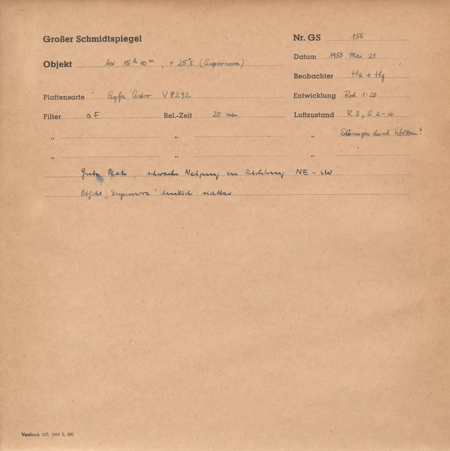 Plattenhuelle GS00155