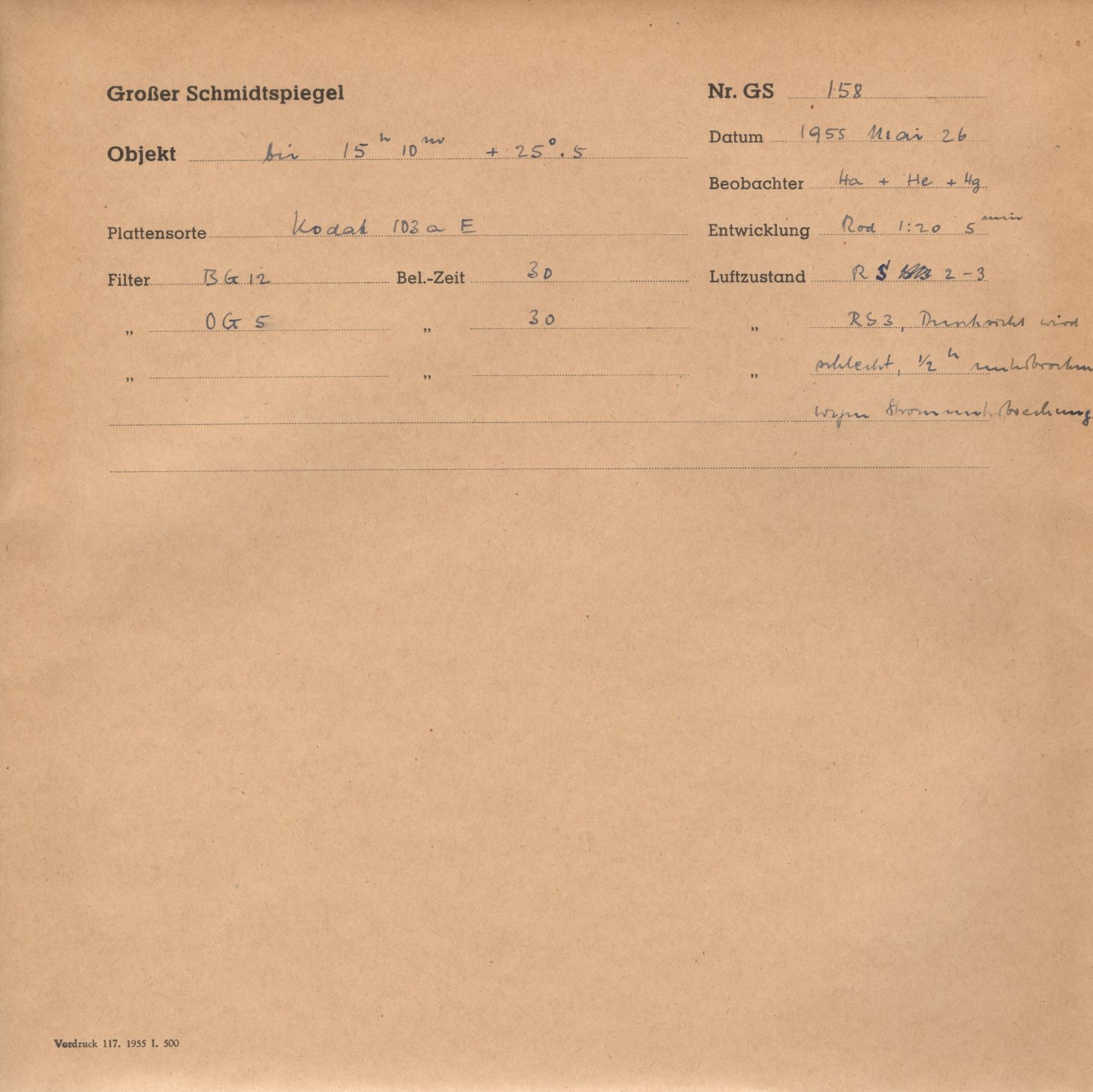 Plattenhuelle GS00158