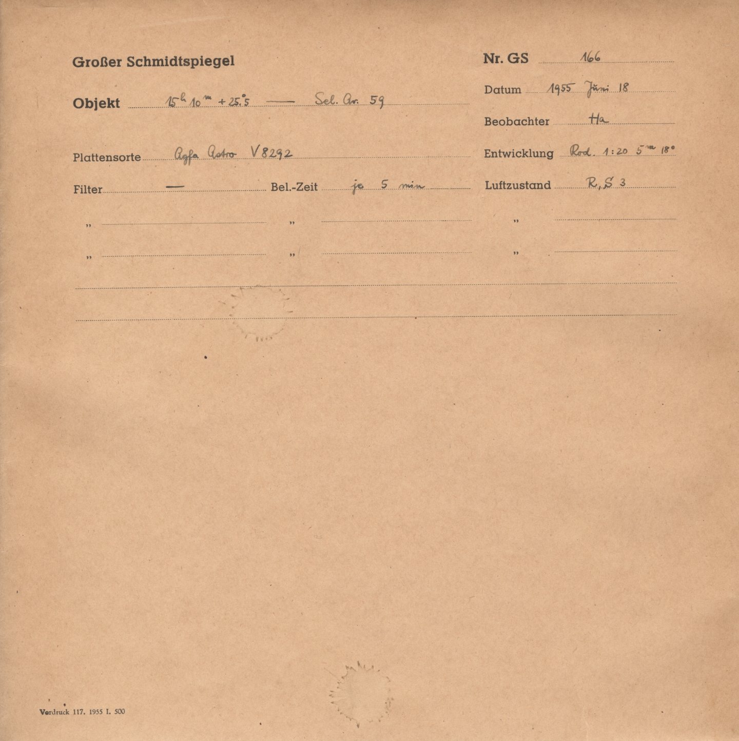 Plattenhuelle GS00166