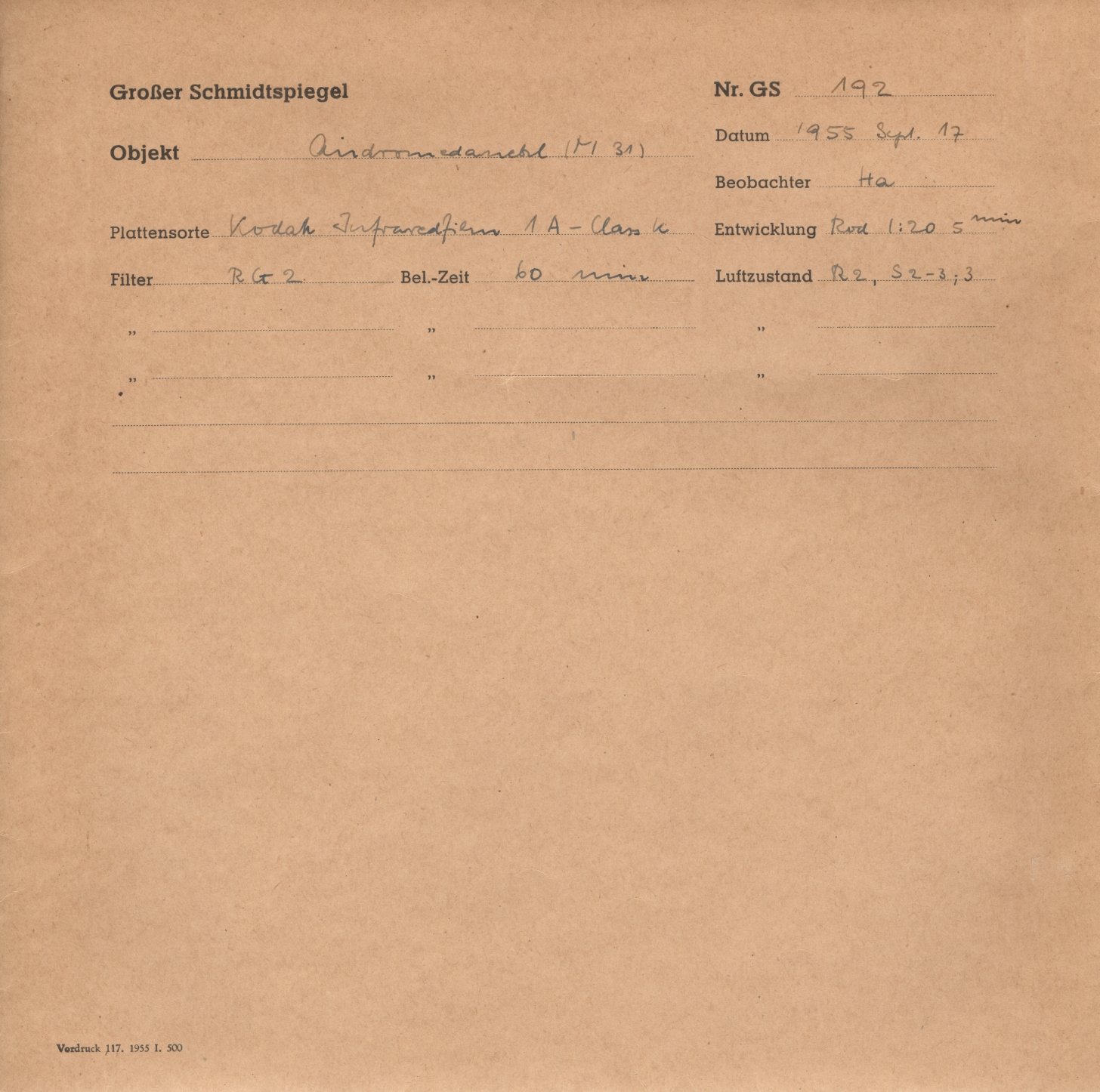 Plattenhuelle GS00192