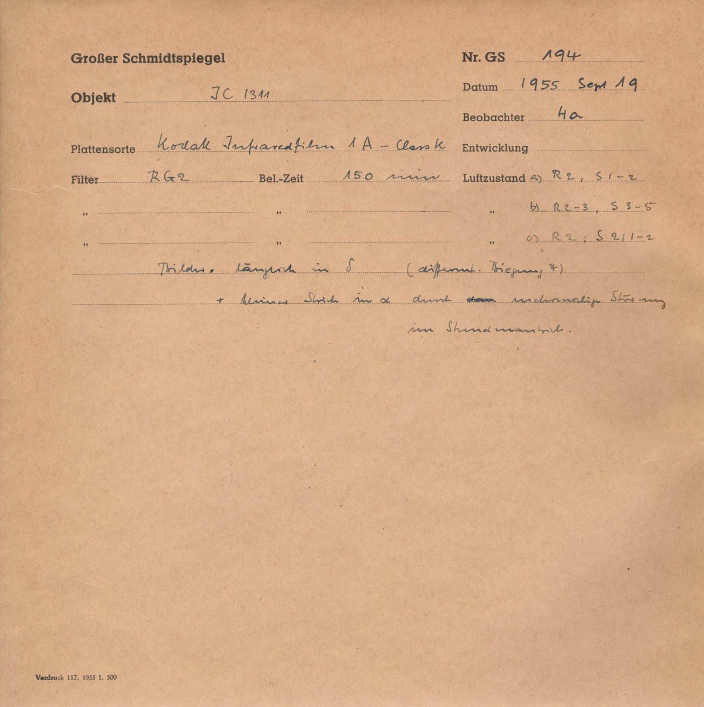 Plattenhuelle GS00194