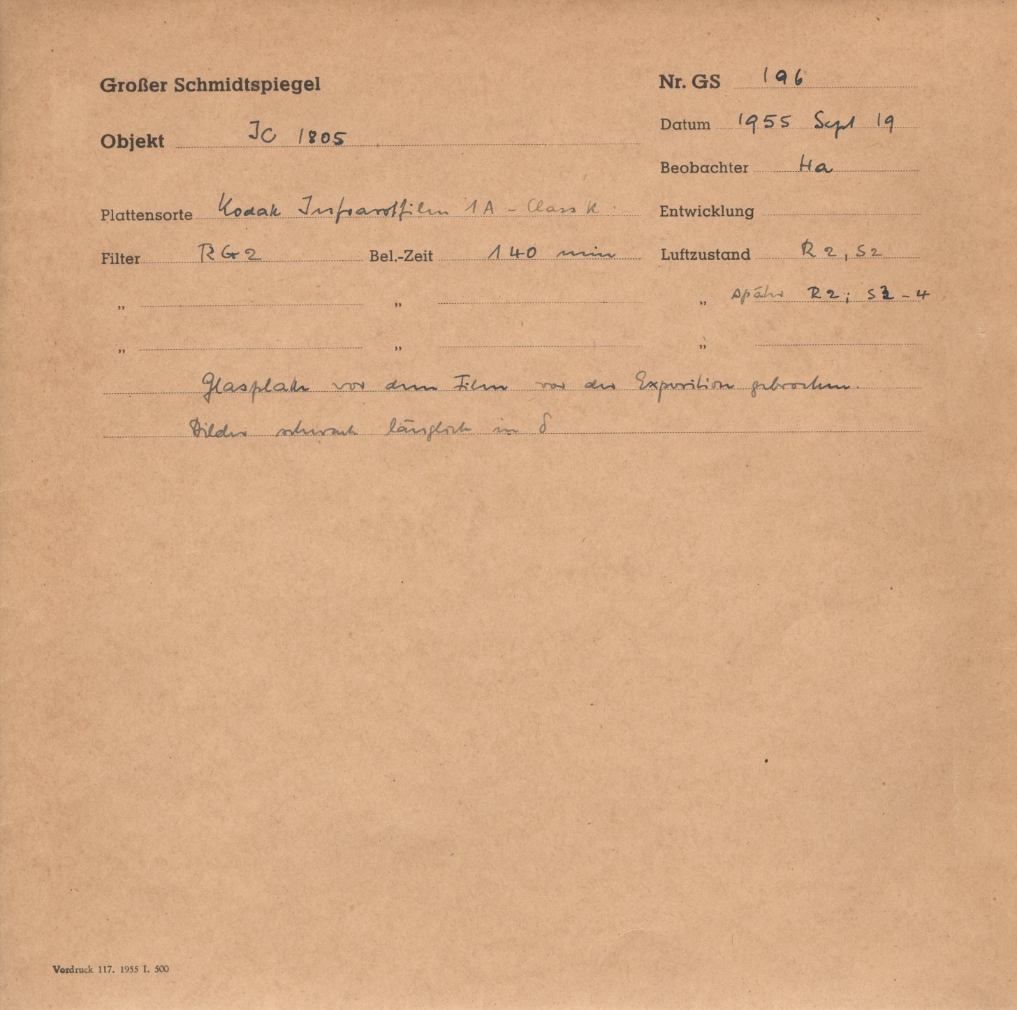 Plattenhuelle GS00196