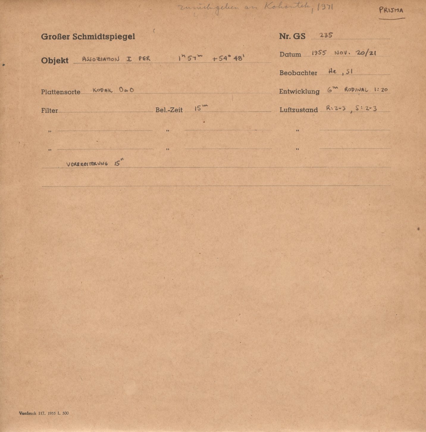 Plattenhuelle GS00235