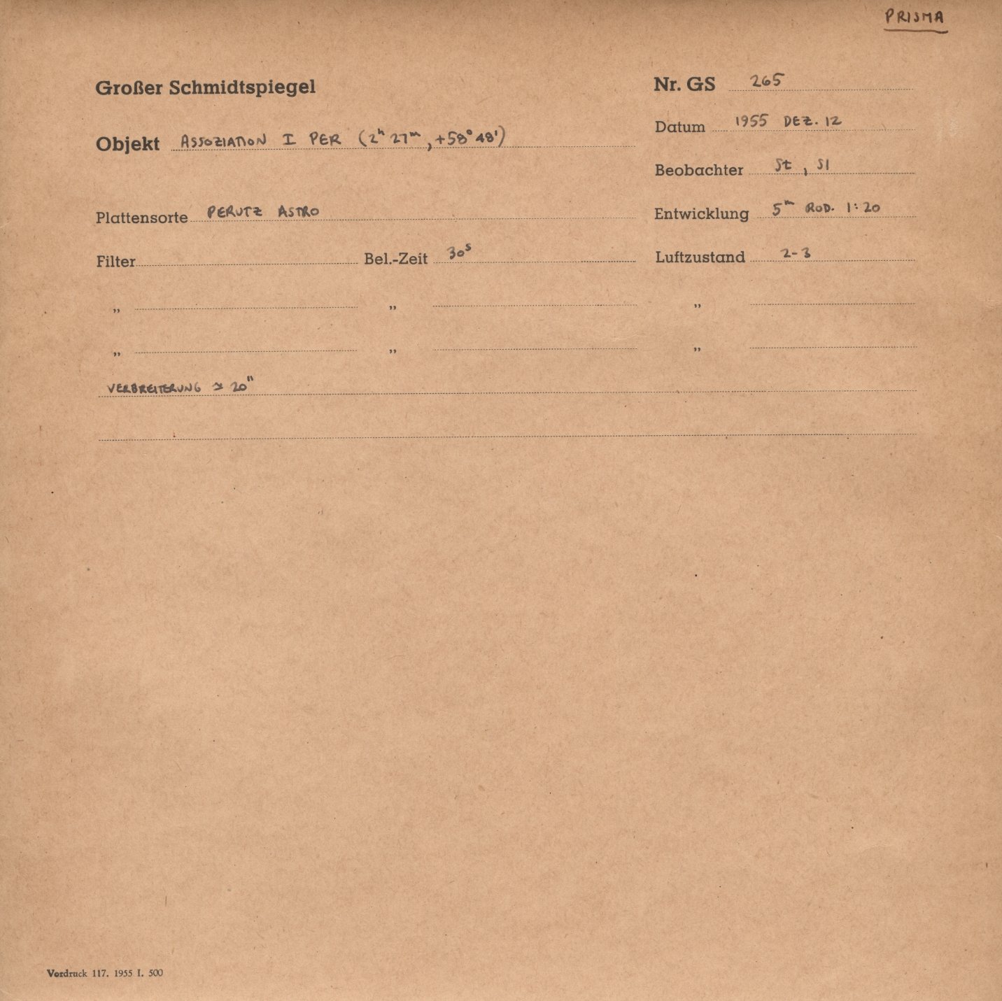 Plattenhuelle GS00265