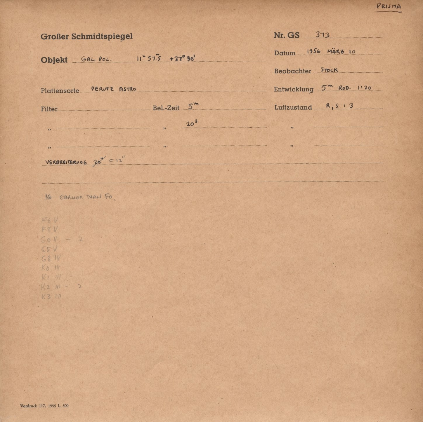 Plattenhuelle GS00373