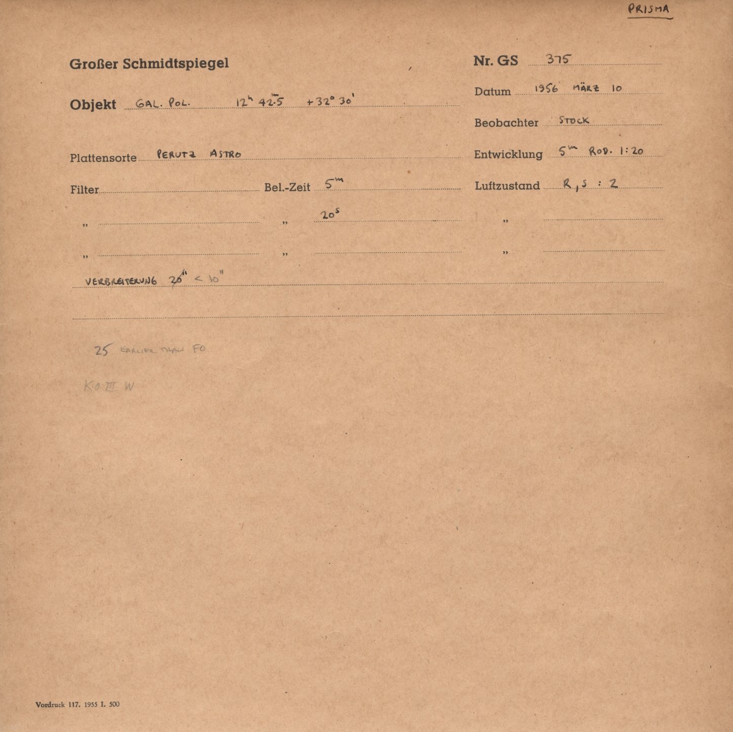 Plattenhuelle GS00375