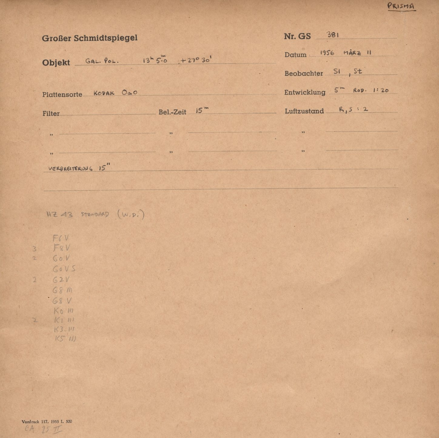 Plattenhuelle GS00381