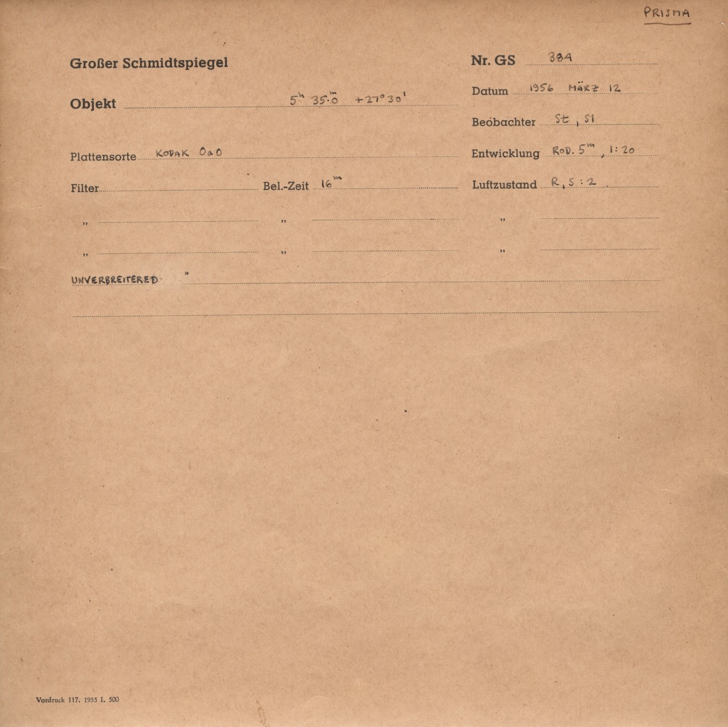 Plattenhuelle GS00384