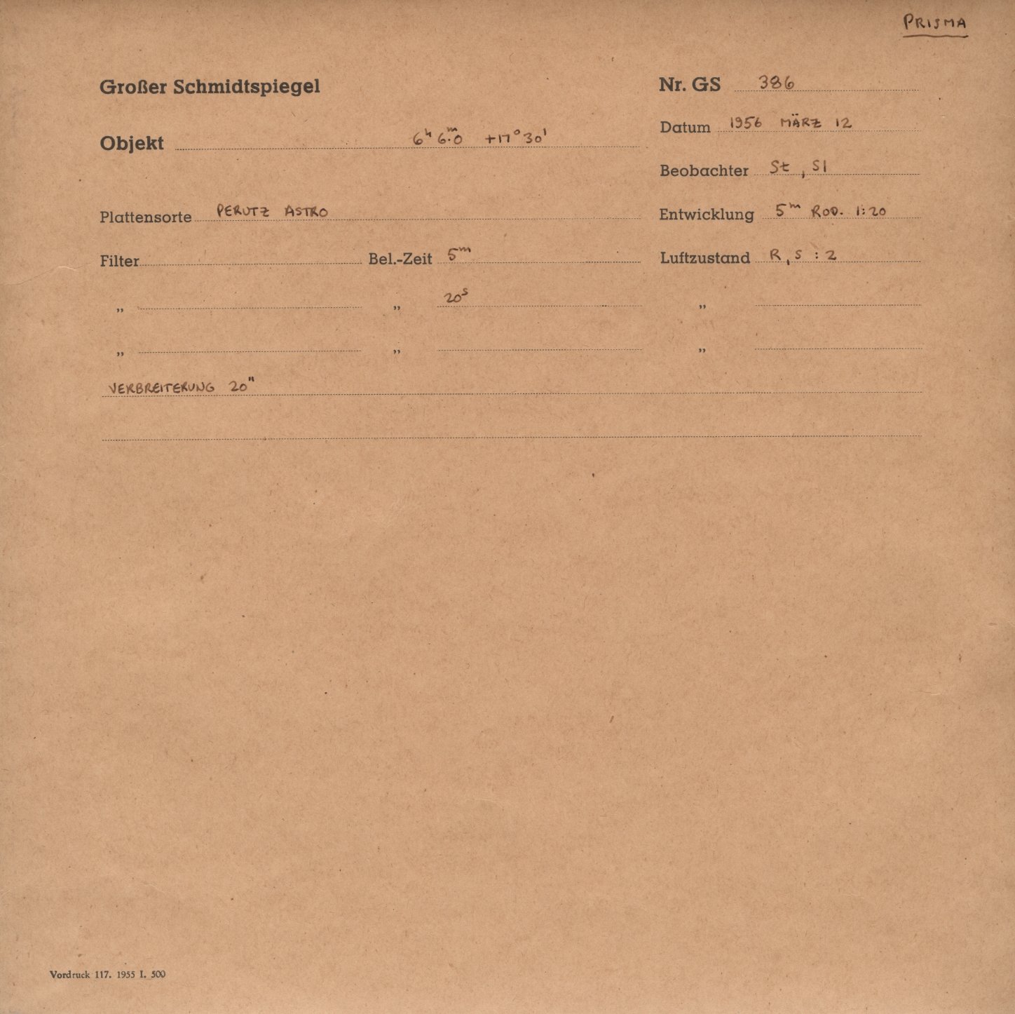Plattenhuelle GS00386