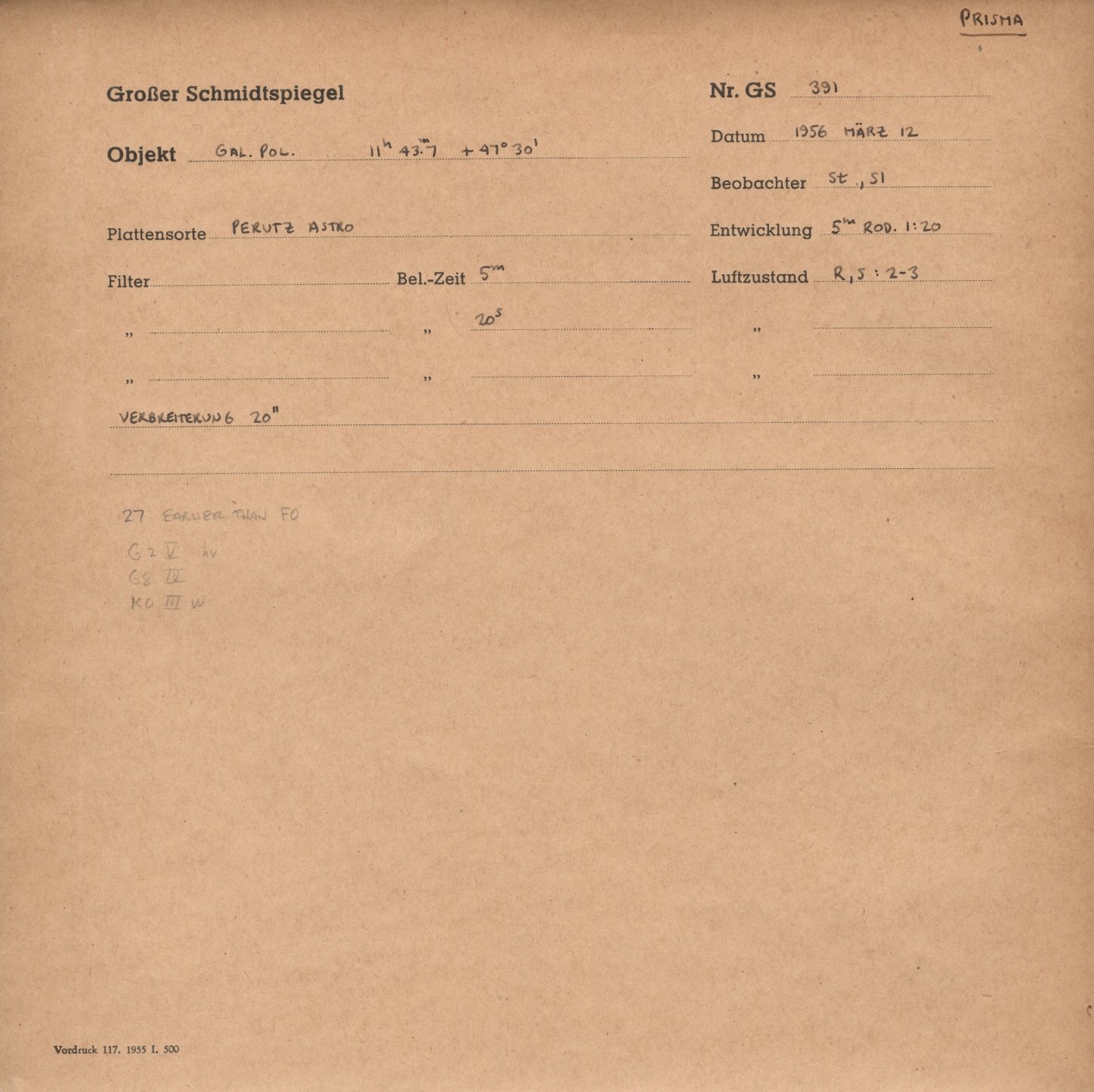 Plattenhuelle GS00391