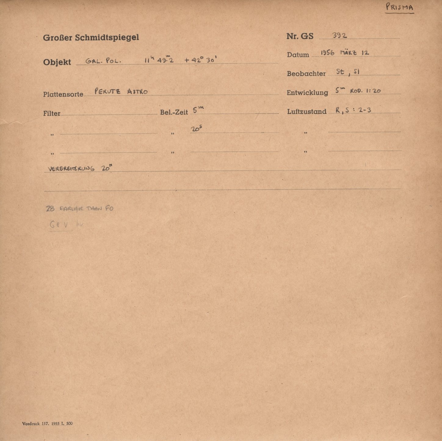 Plattenhuelle GS00392
