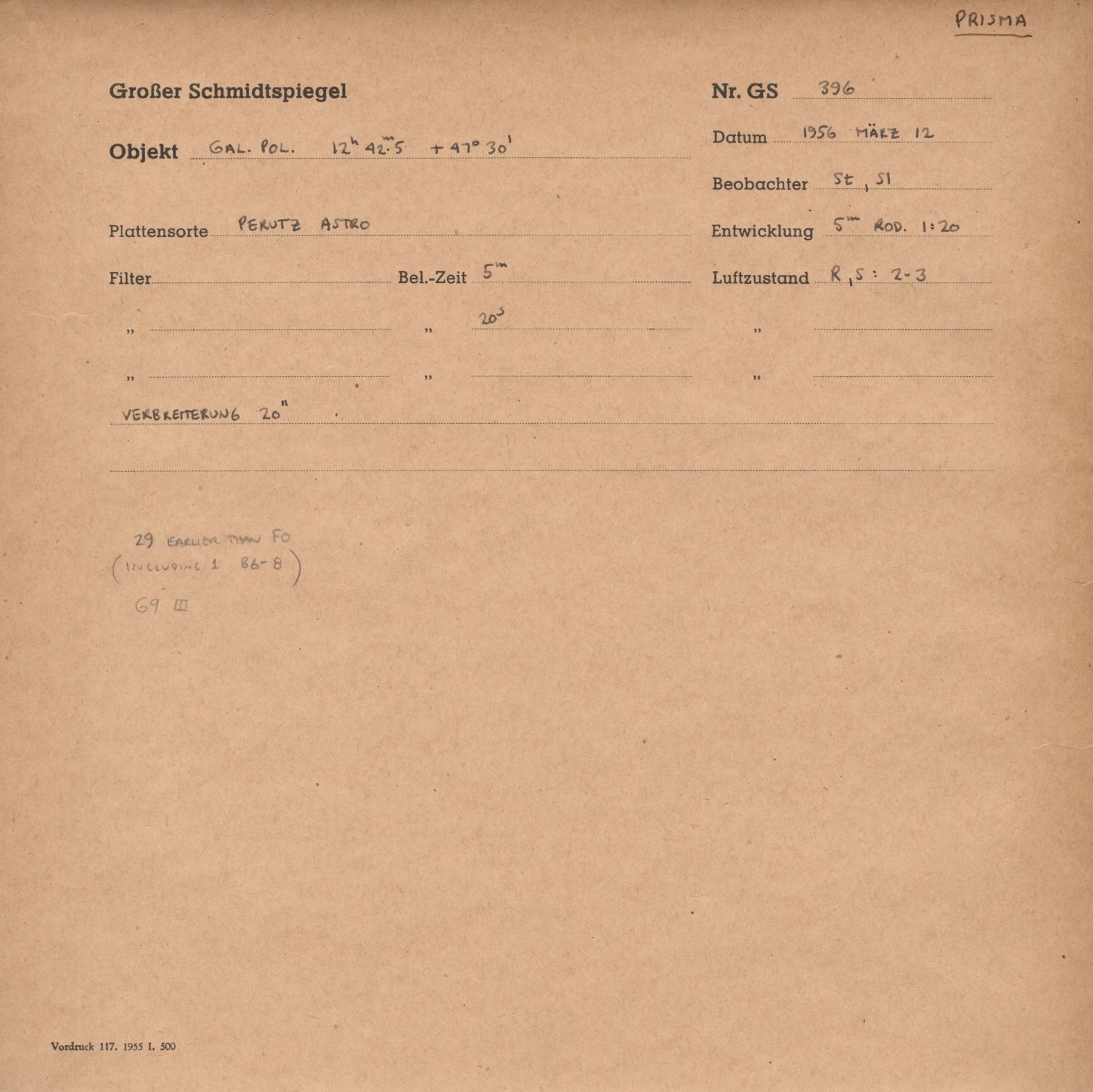 Plattenhuelle GS00396