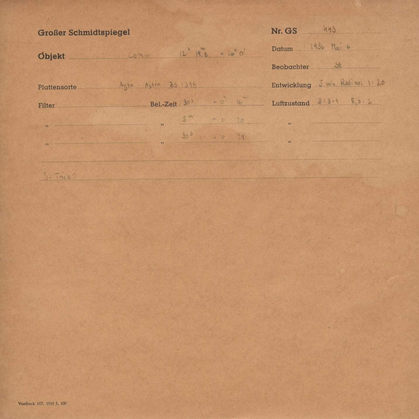 Plattenhuelle GS00443