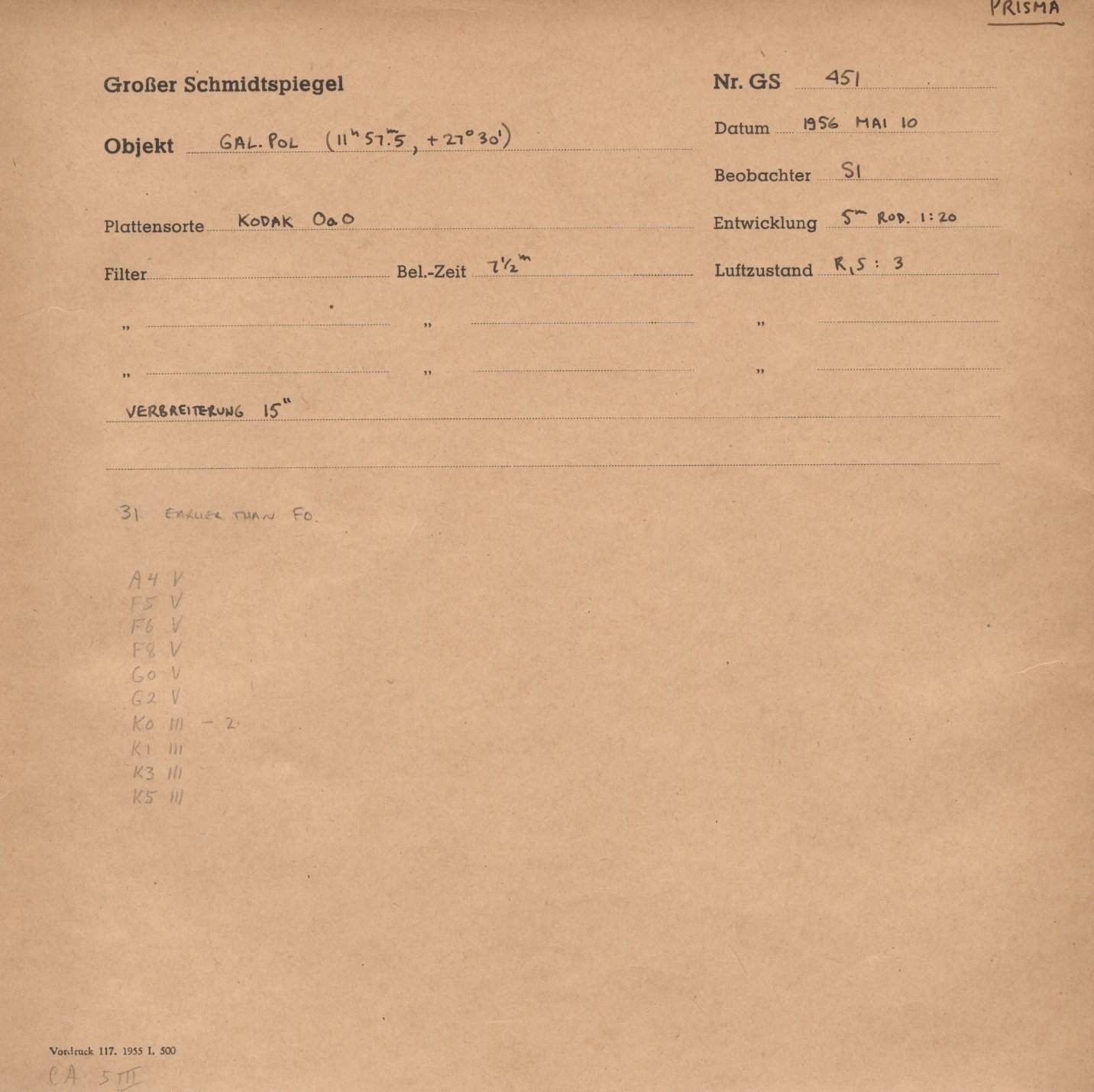 Plattenhuelle GS00451