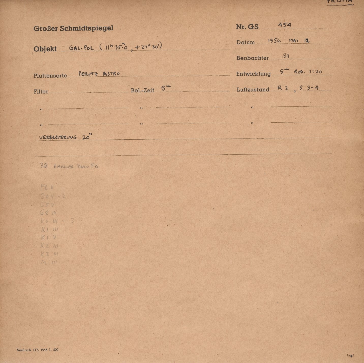 Plattenhuelle GS00454