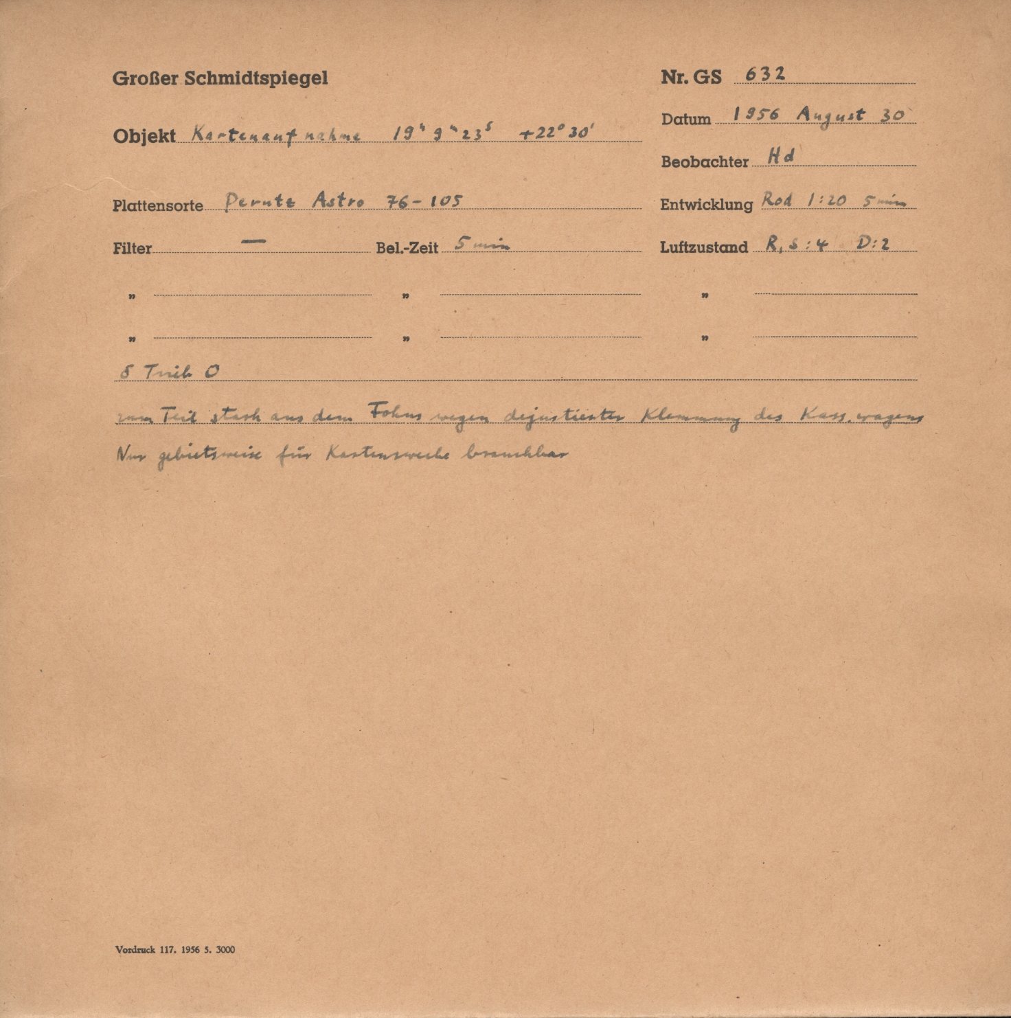 Plattenhuelle GS00632