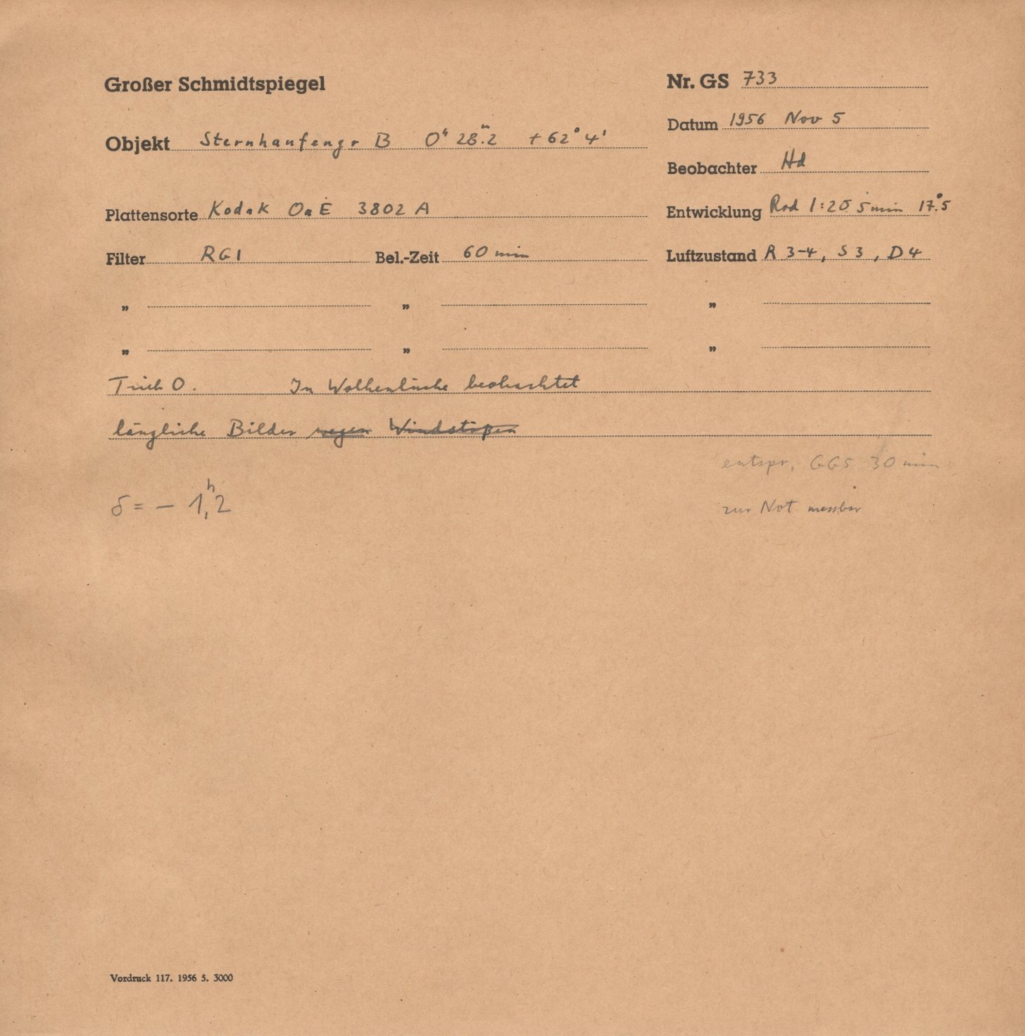 Plattenhuelle GS00733