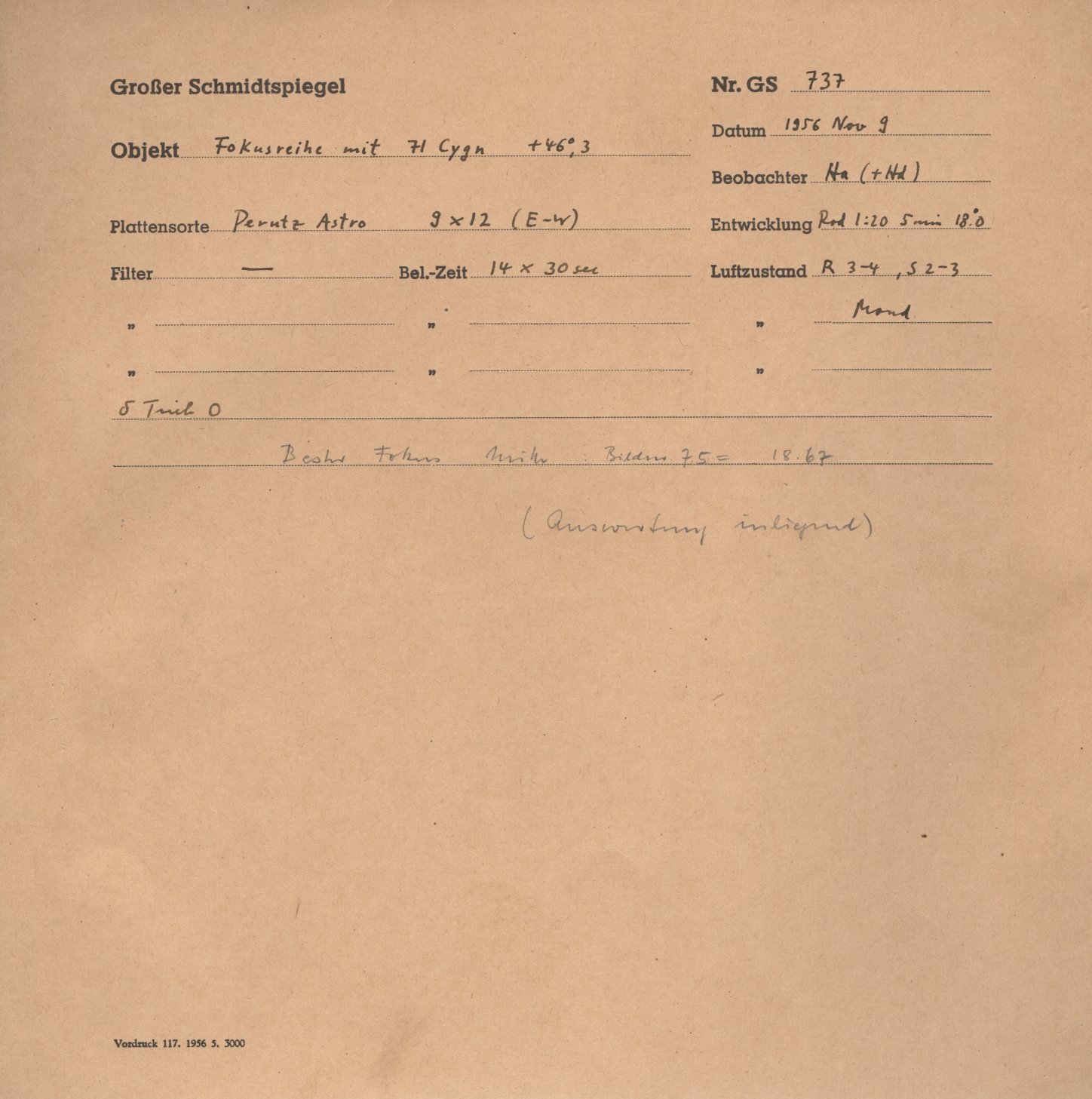 Plattenhuelle GS00737