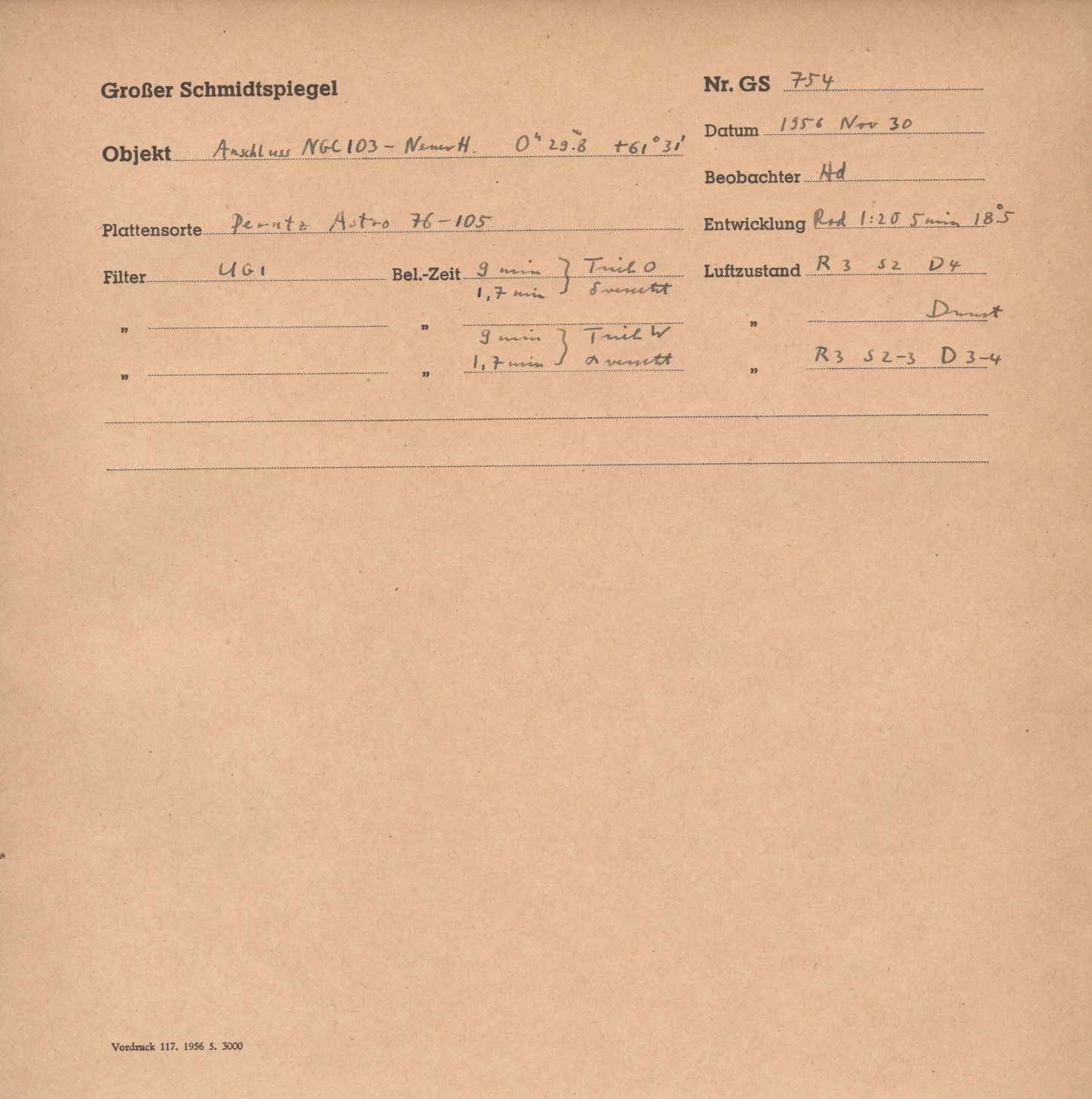 Plattenhuelle GS00754