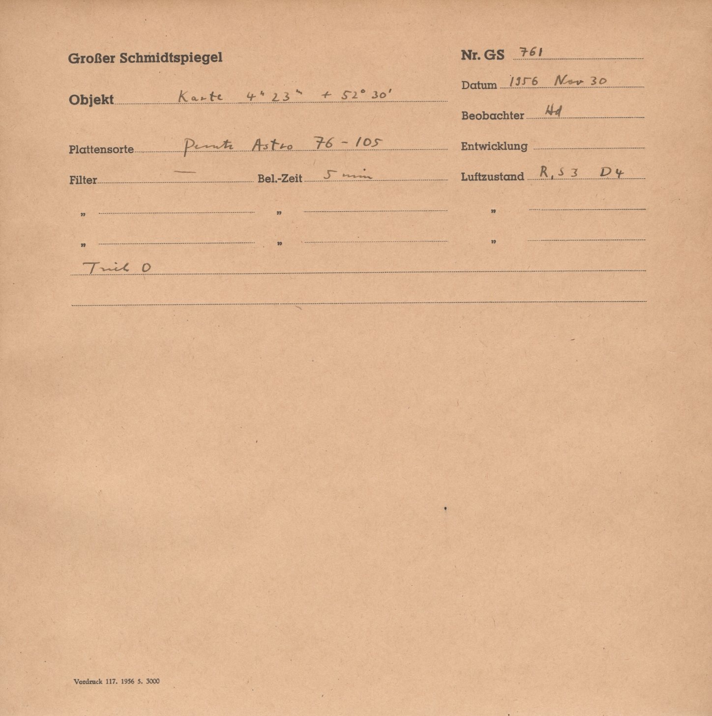 Plattenhuelle GS00761