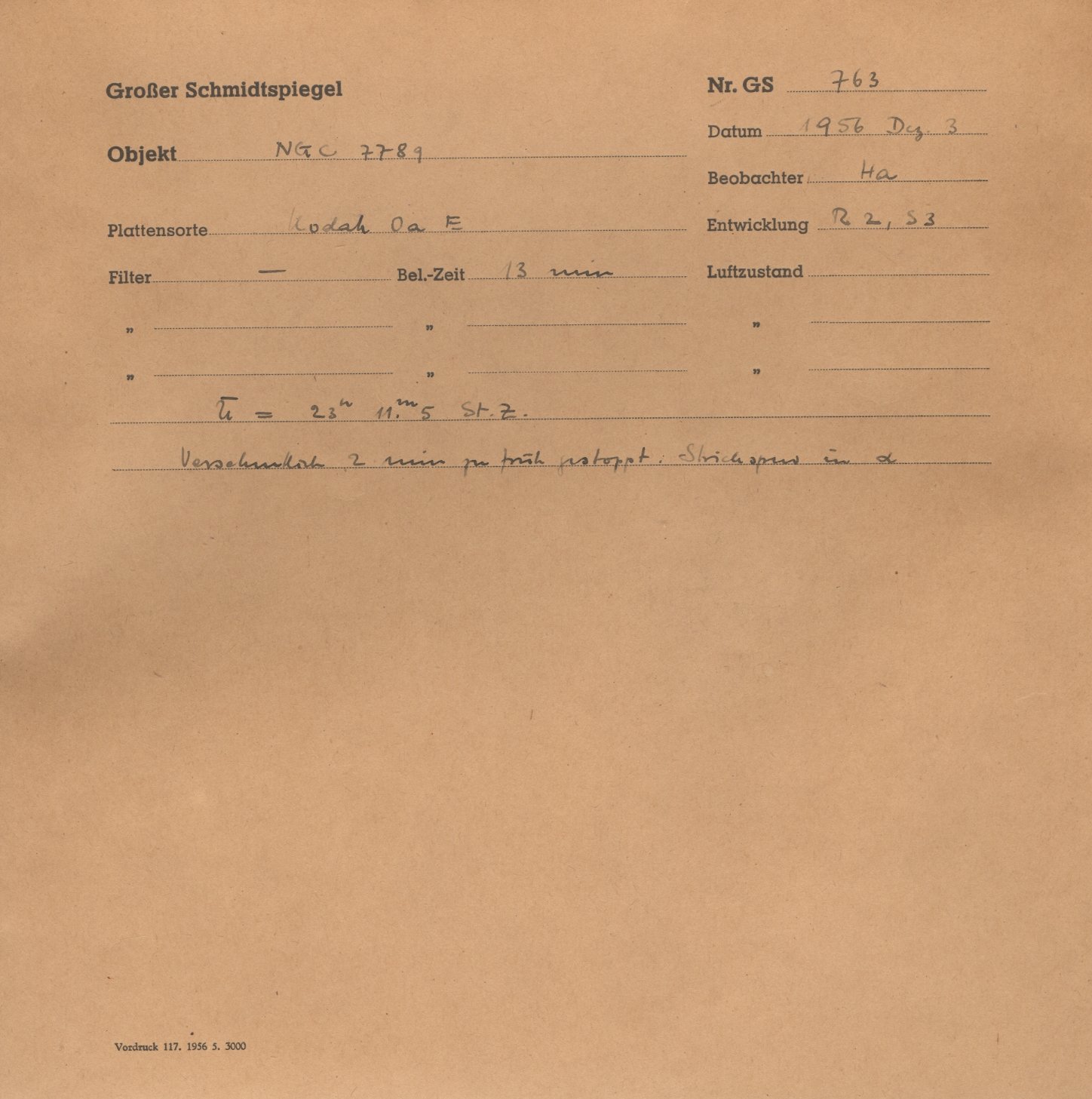 Plattenhuelle GS00763
