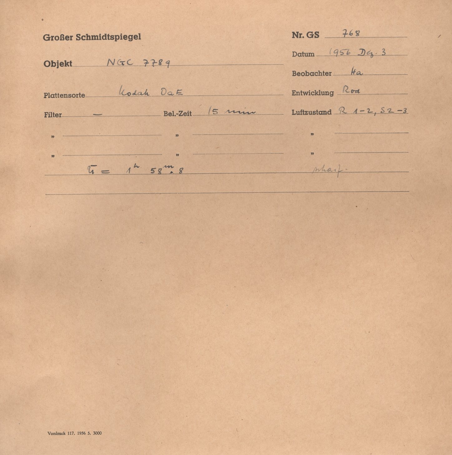 Plattenhuelle GS00768
