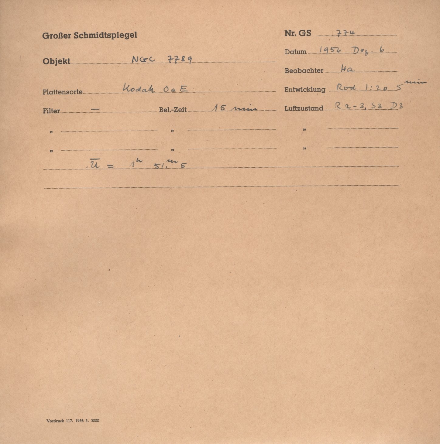 Plattenhuelle GS00774