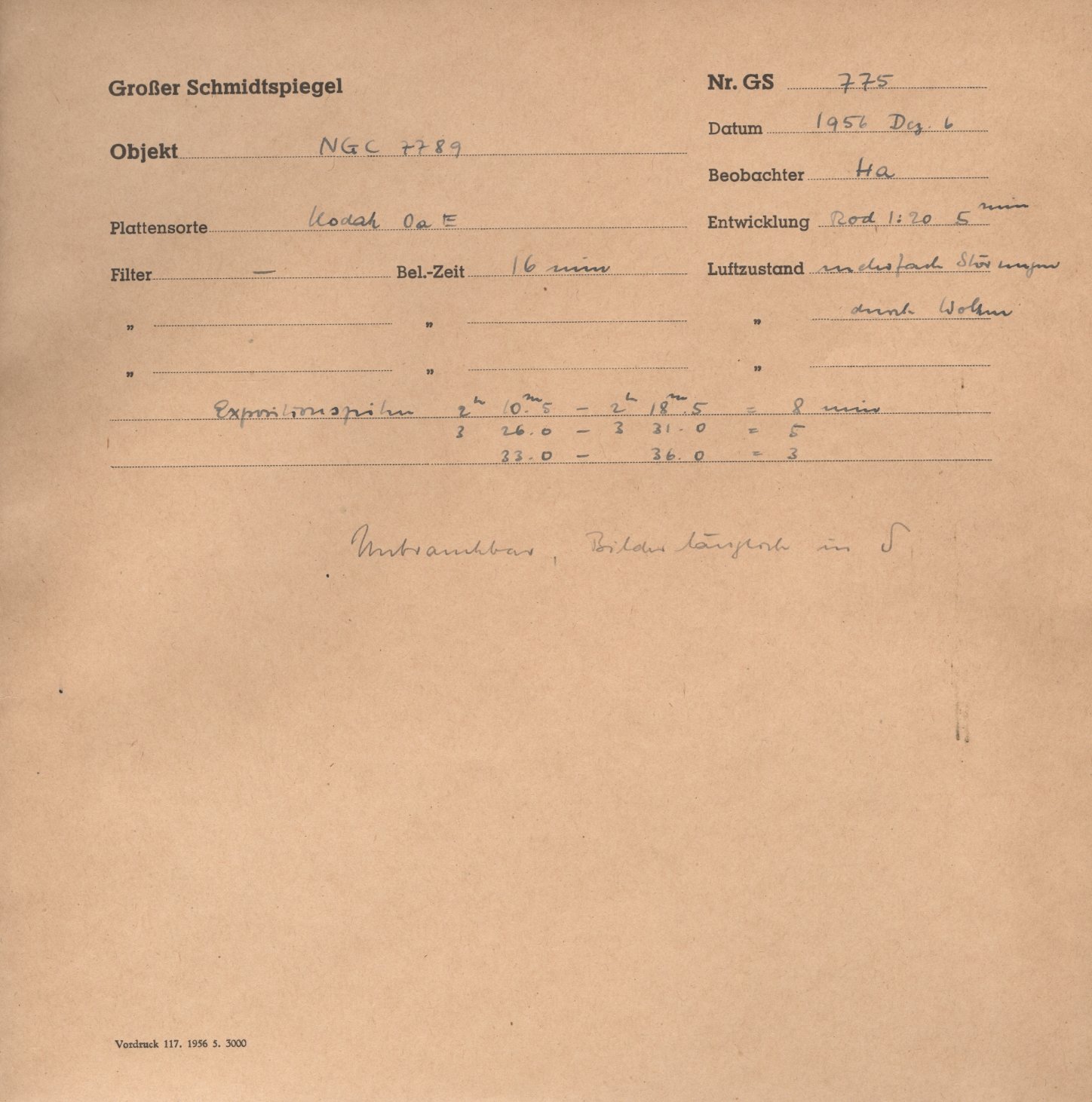 Plattenhuelle GS00775