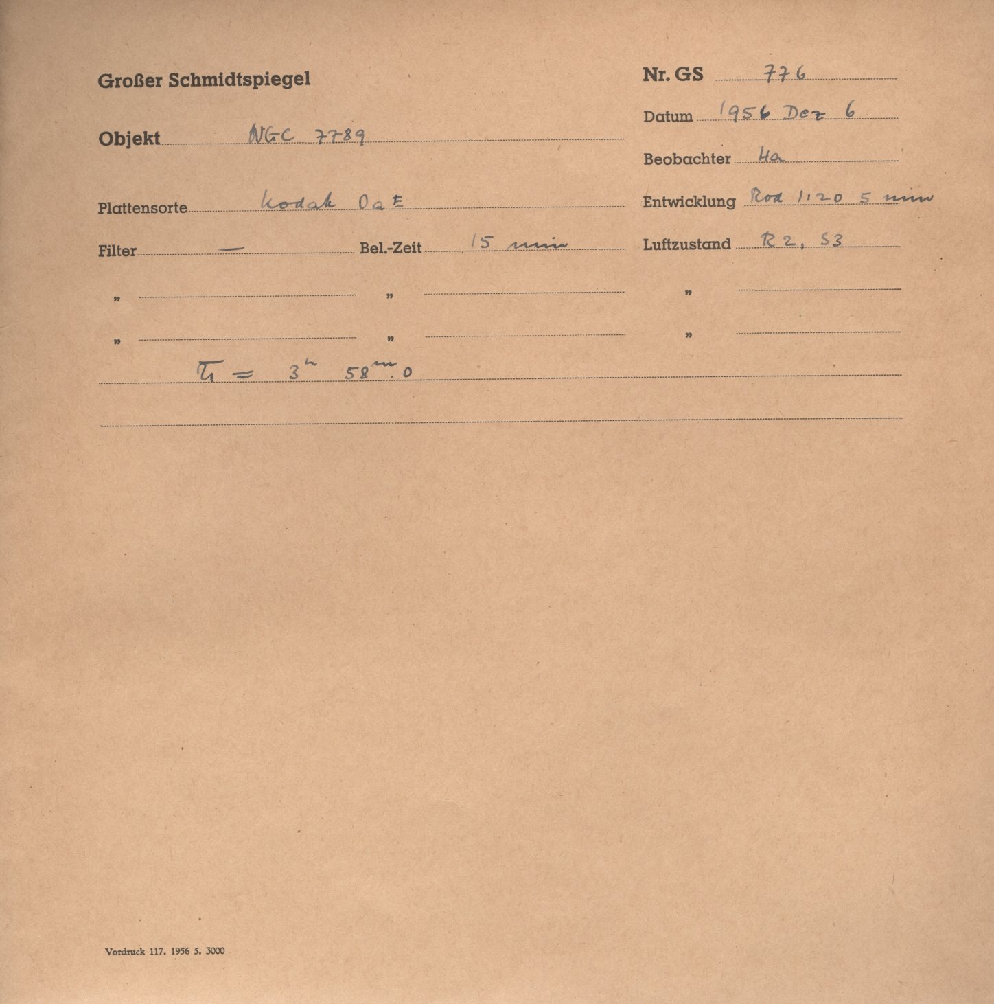 Plattenhuelle GS00776