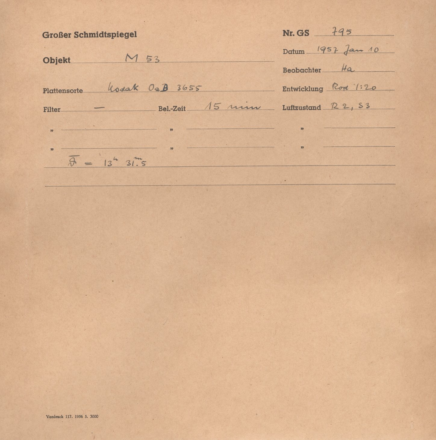 Plattenhuelle GS00795